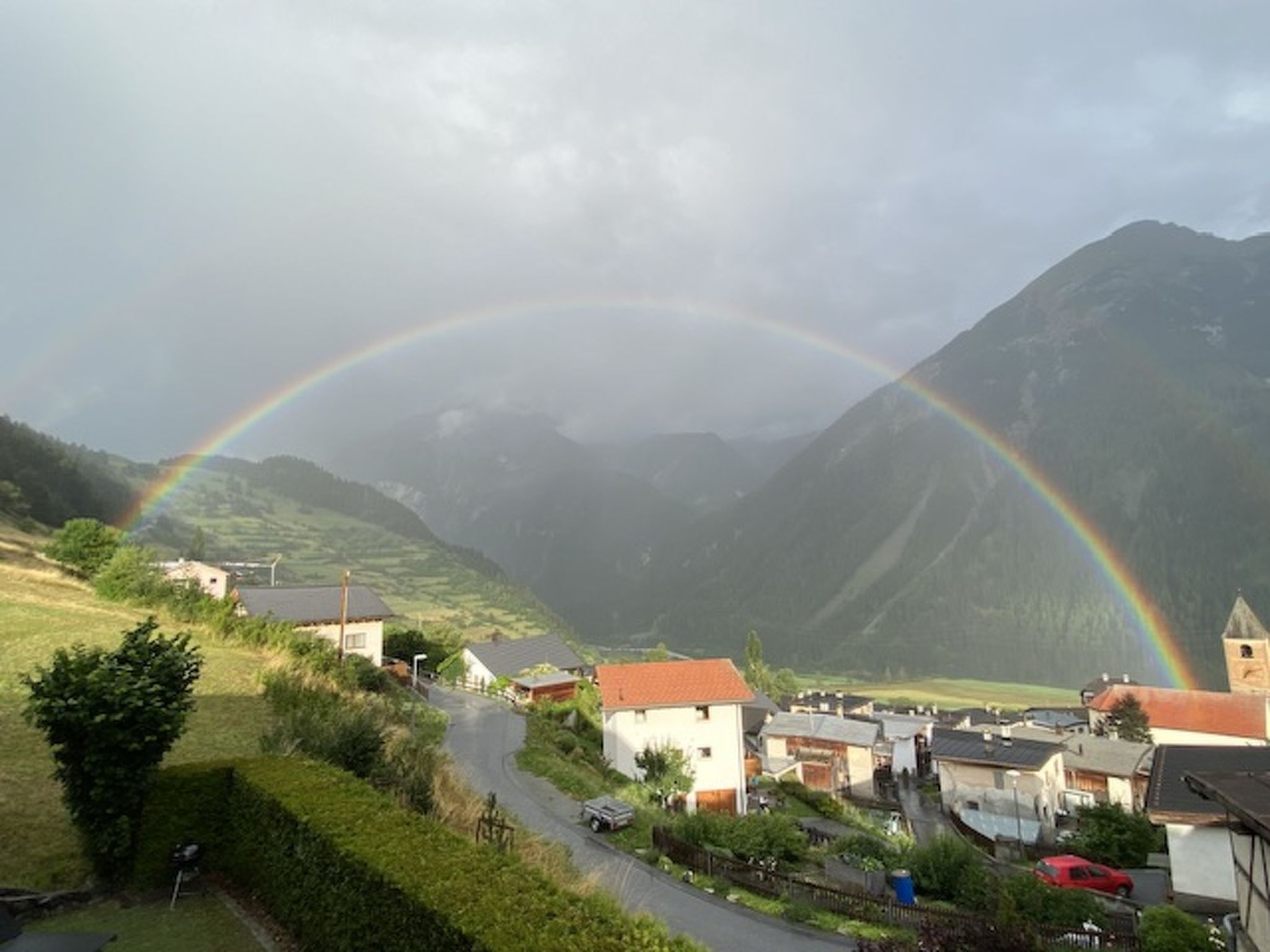 Leitner, (Ramosch). - Draußen