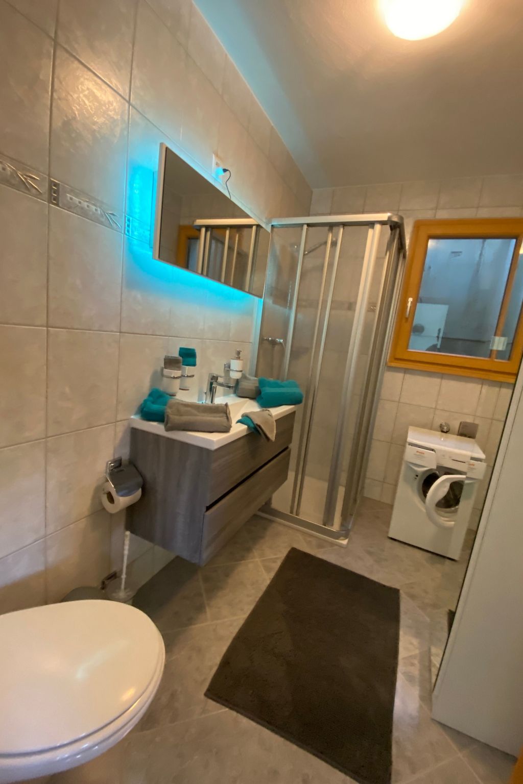 Appartement Leitner, (Ramosch) – Salle de bains, photo 8 sur 21