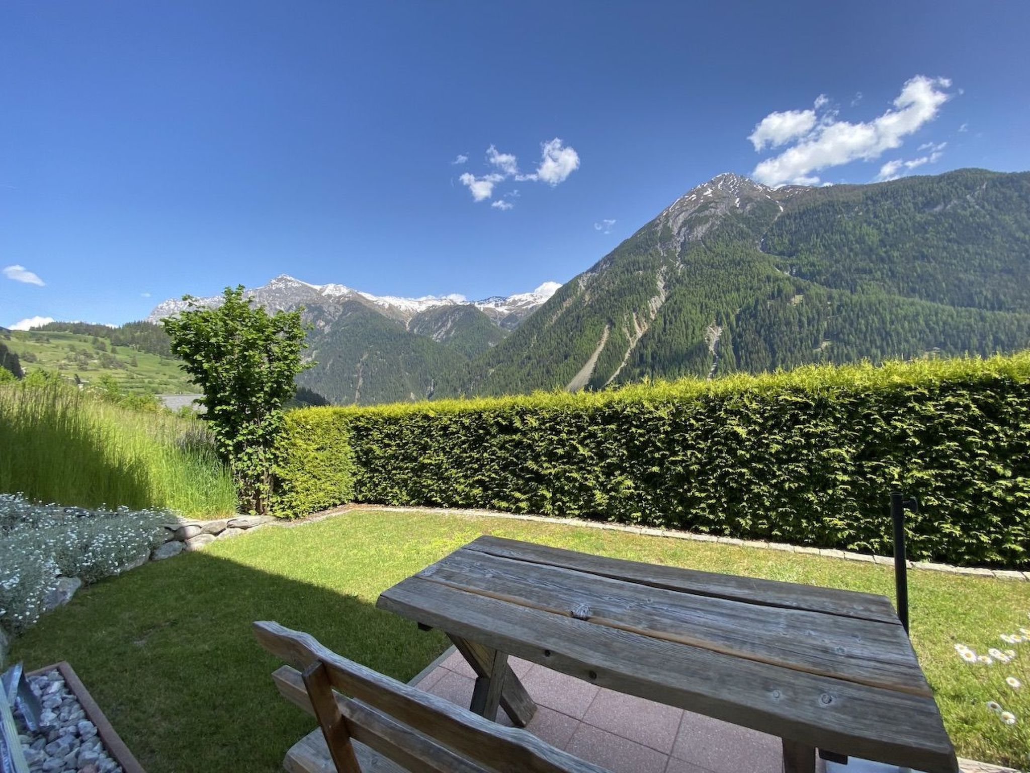 Appartement Leitner, (Ramosch) – Terrasse, photo 13 sur 21