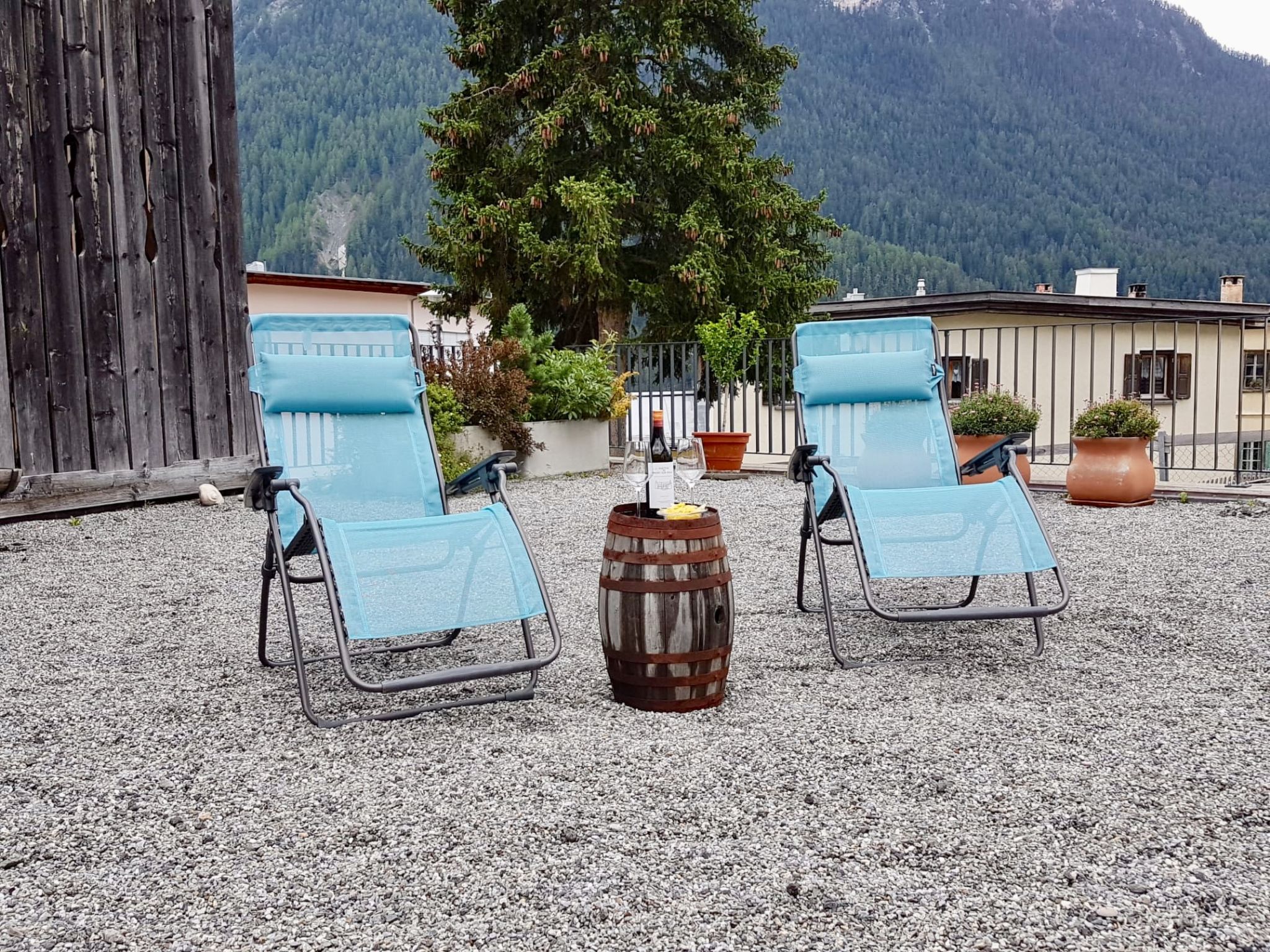 Chasa Nogler, (Ramosch). - Buiten