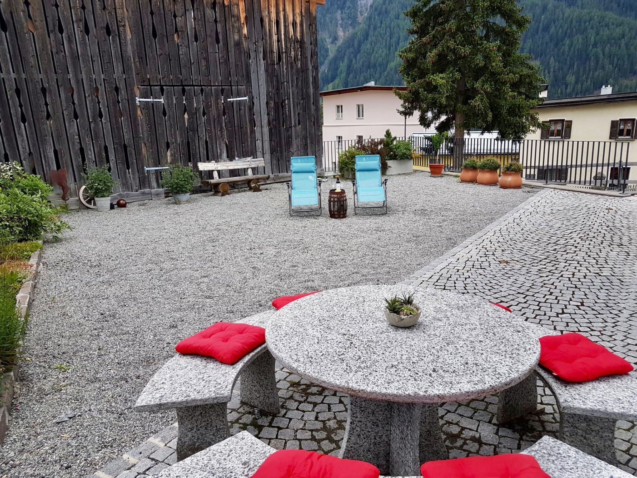 Appartement Chasa Nogler, (Ramosch) – Terrasse, photo 30 sur 31
