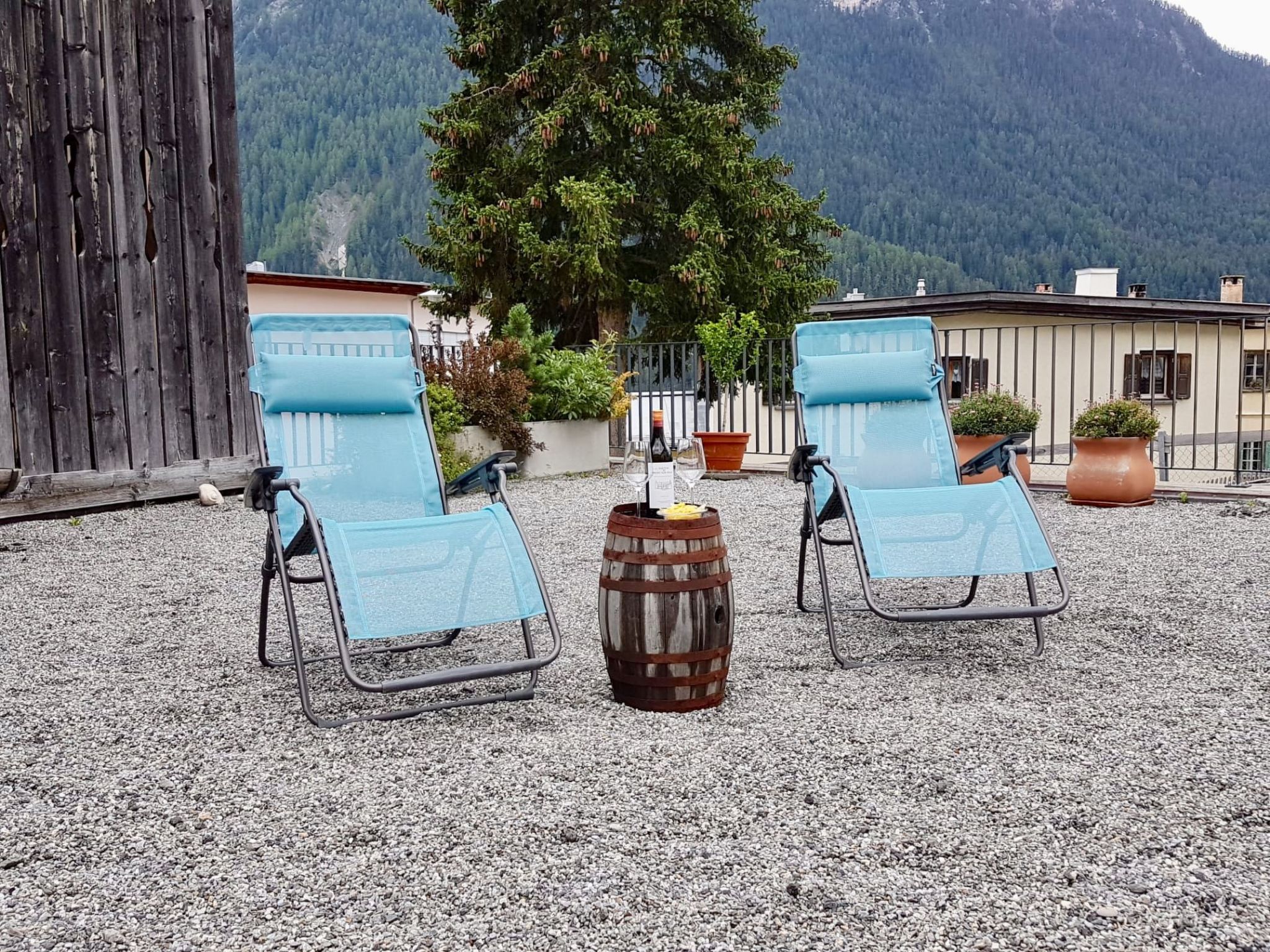 Appartement Chasa Nogler, (Ramosch) – Terrasse, photo 29 sur 31