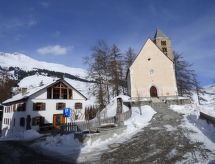 Somvi 56: Authentiek bergverblijf in Tschlin, Engadin voor 6 personen - thumbnail 3