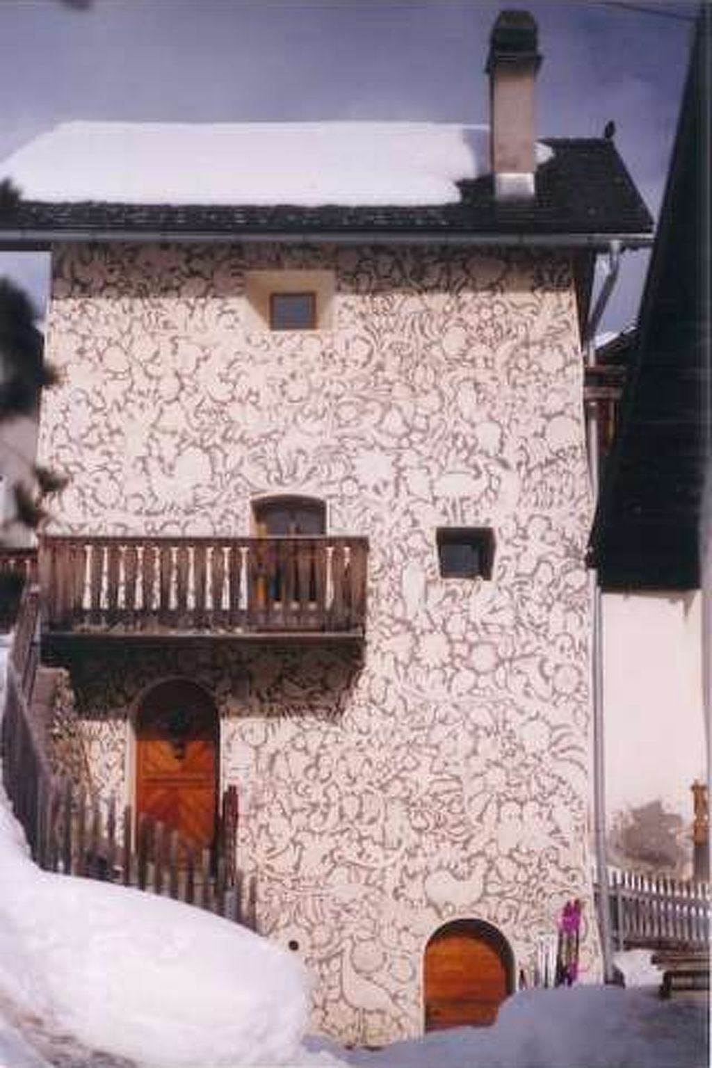 Turmhaus Giovanoli, (Tschlin) - Buiten