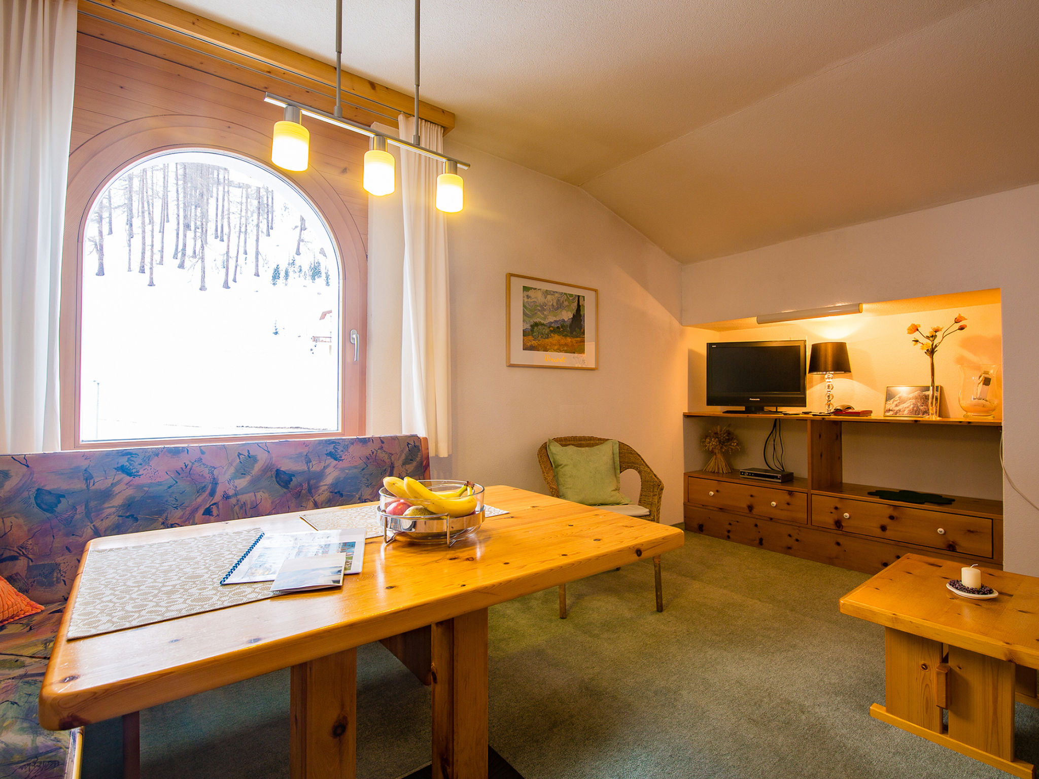 Atlantis Apartments, (Samnaun-Ravaisch). - Inside