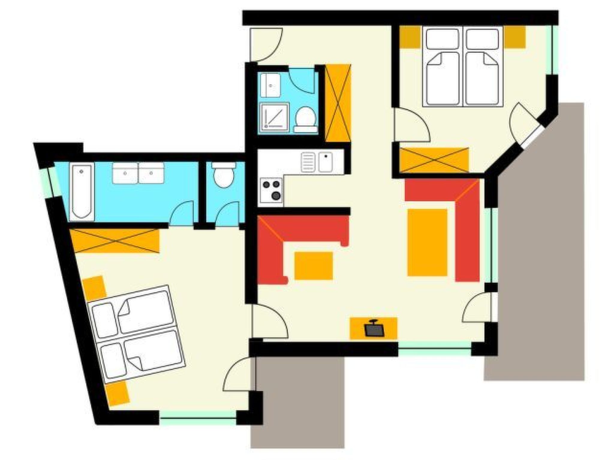 Atlantis Apartments by MEIN SAMNAUN – MOUNTAIN HOMES, (Samnaun-Ravaisch) - Drinnen
