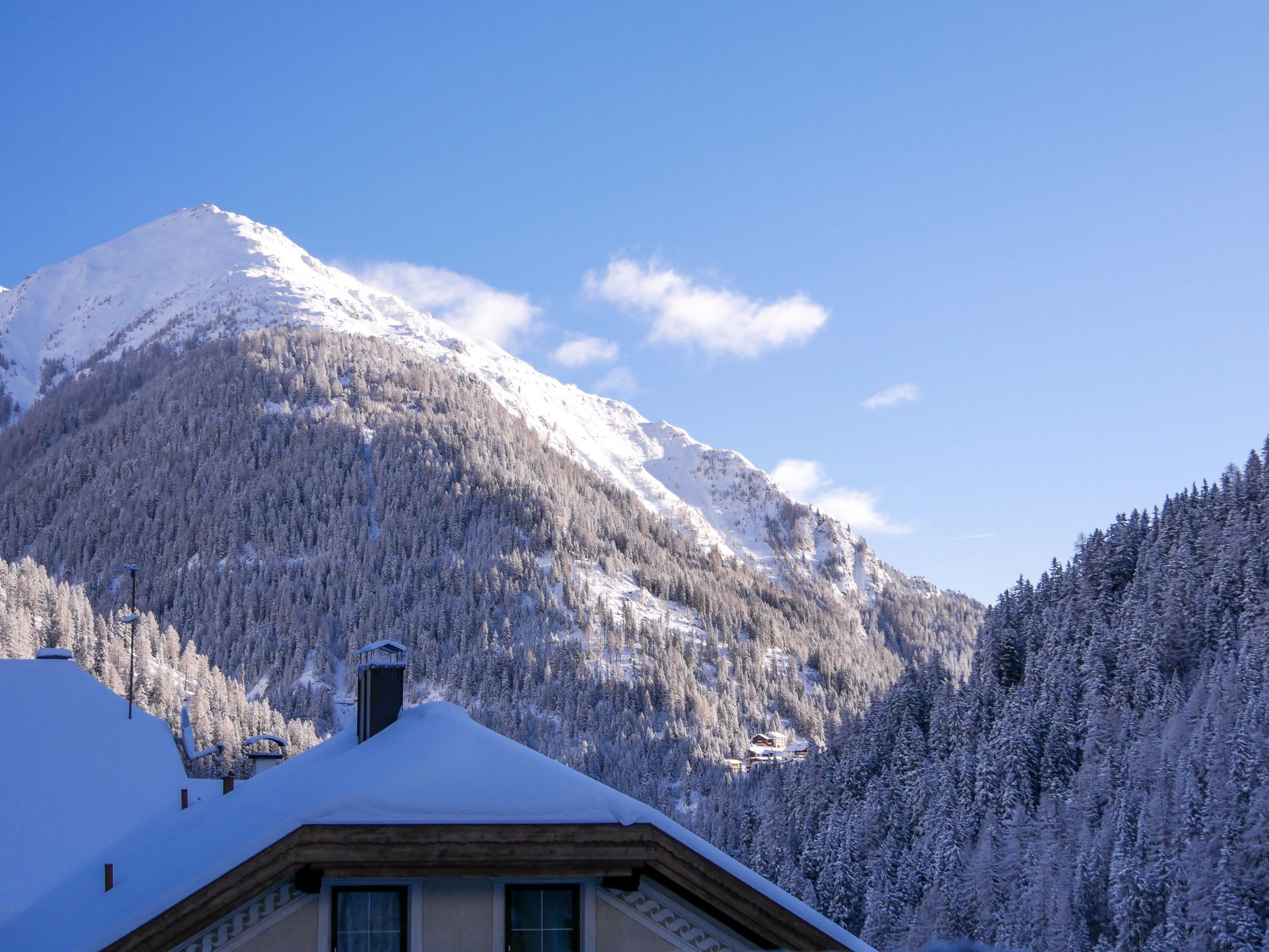 APARTMENT BERGWALDZAUBER – Haus zur Post, (Samnaun-Compatsch). - Buiten