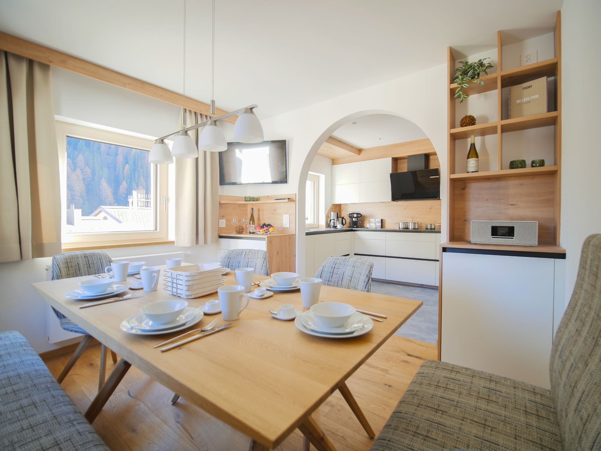APARTMENT BERGWALDZAUBER – Haus zur Post, (Samnaun-Compatsch). - Binnen