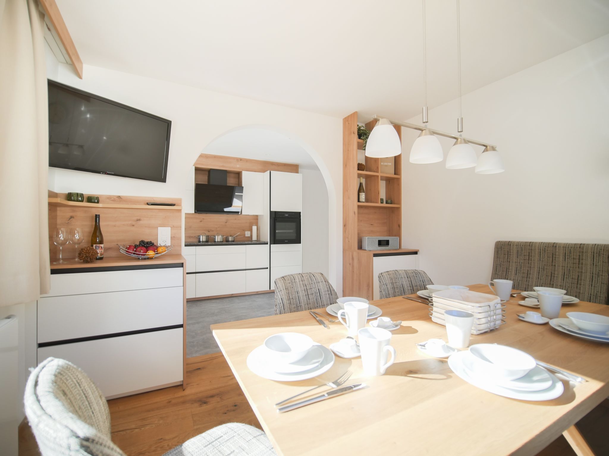 APARTMENT BERGWALDZAUBER – Haus zur Post, (Samnaun-Compatsch). - Binnen