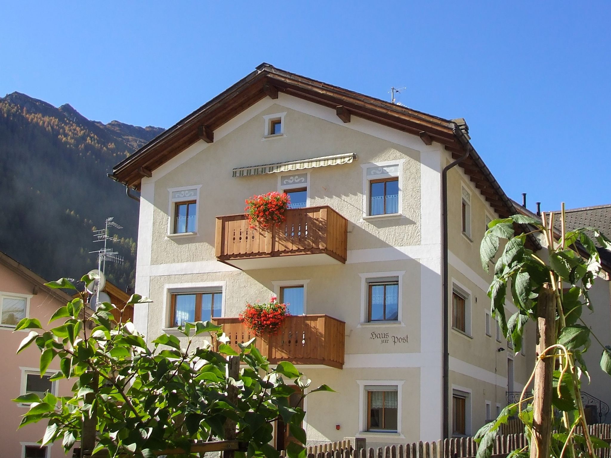 APARTMENT BERGWALDZAUBER – Haus zur Post, (Samnaun-Compatsch). - Buiten