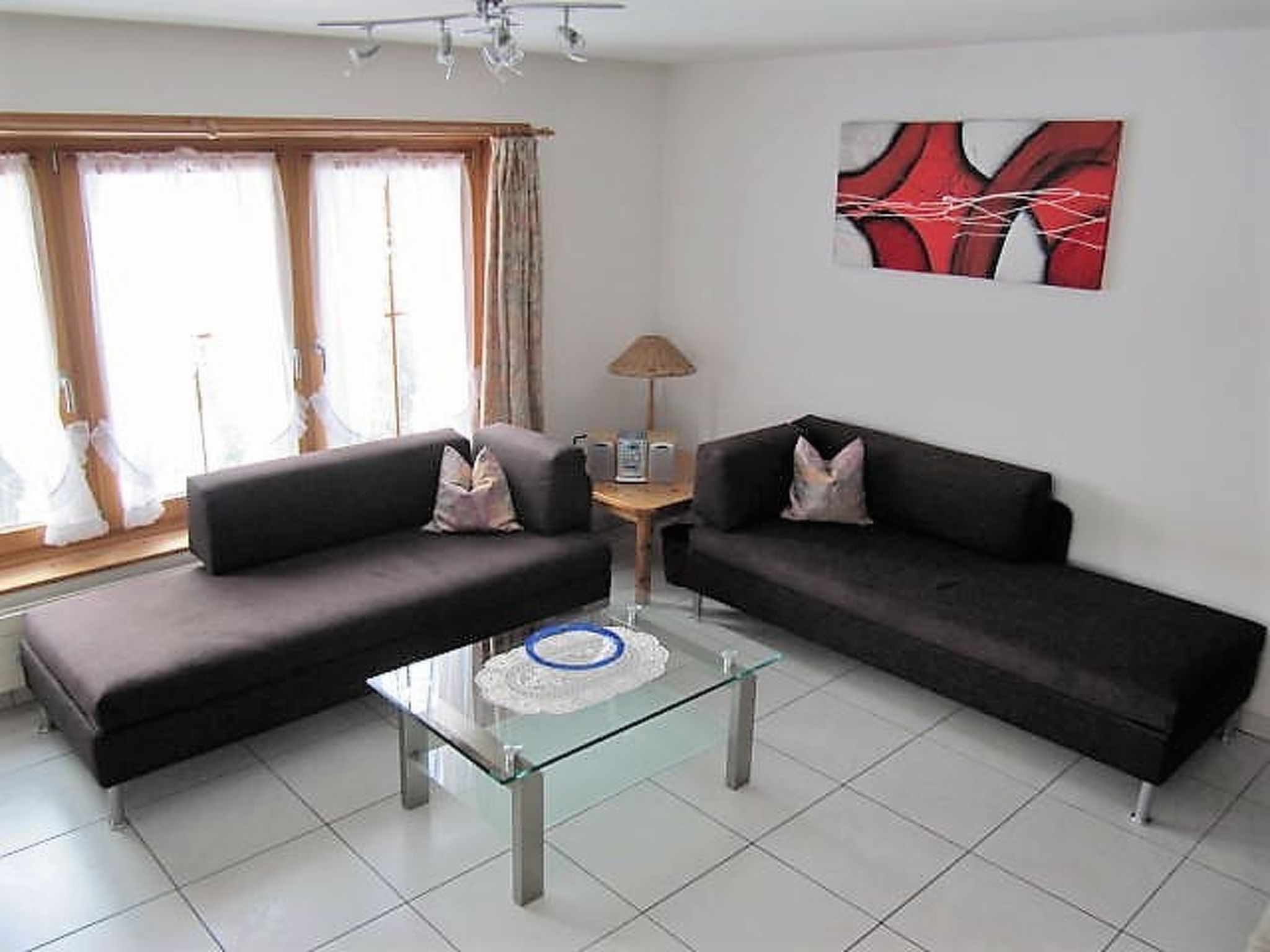 Chalet Guardaval, (Samnaun-Compatsch). - Binnen