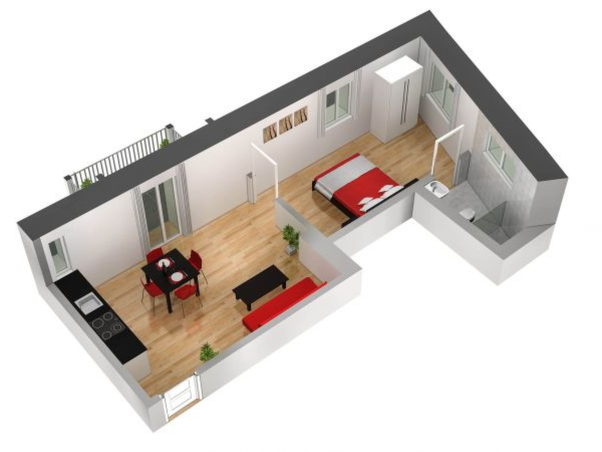 ZH Lion III - Altstetten HITrental Apartment