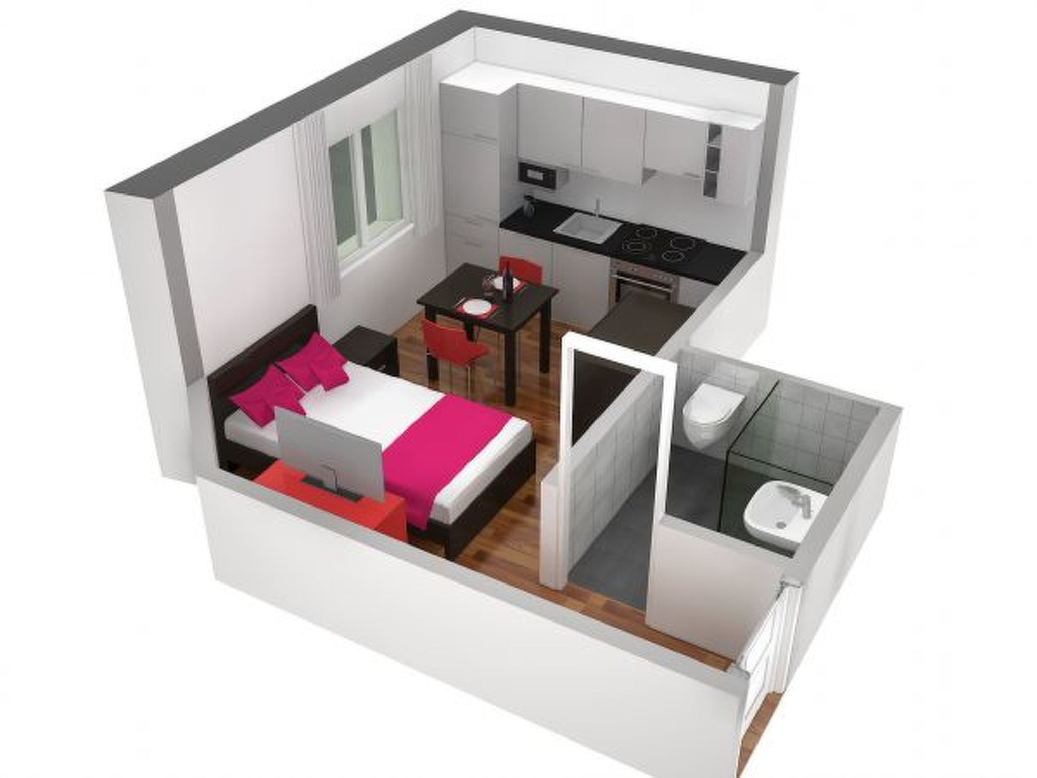 ZH Cranberry - Oerlikon HITrental Apartment