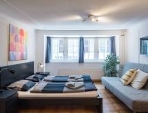 Knus studio-appartement in hartje Zürich, vlakbij het Meer van Zürich - thumbnail 1