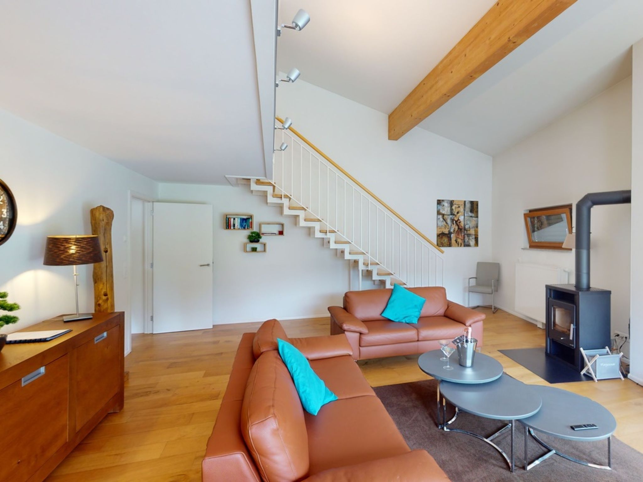 Walensee House & Apartments, (Unterterzen). Deluxe Penthouse Apartment Nr. 68 - Image-tags.info