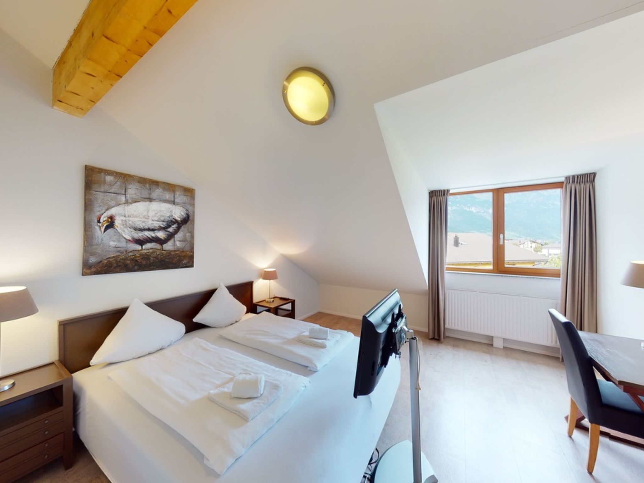 Walensee House & Apartments, (Unterterzen). Penthouse Apartment Nr. 106 - Image-tags.info