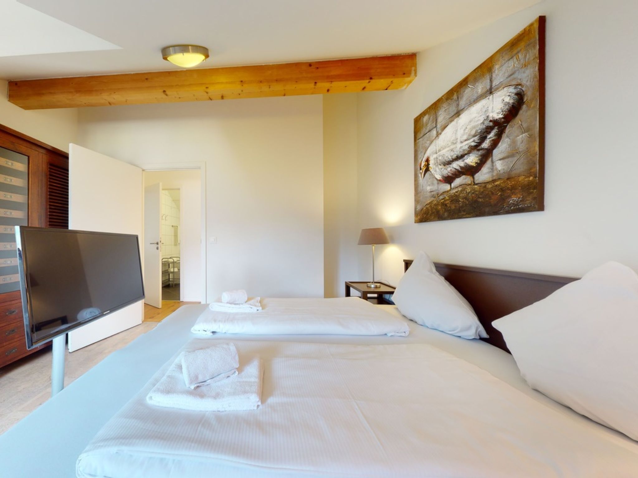 Walensee House & Apartments, (Unterterzen). Penthouse Apartment Nr. 106 - Image-tags.info