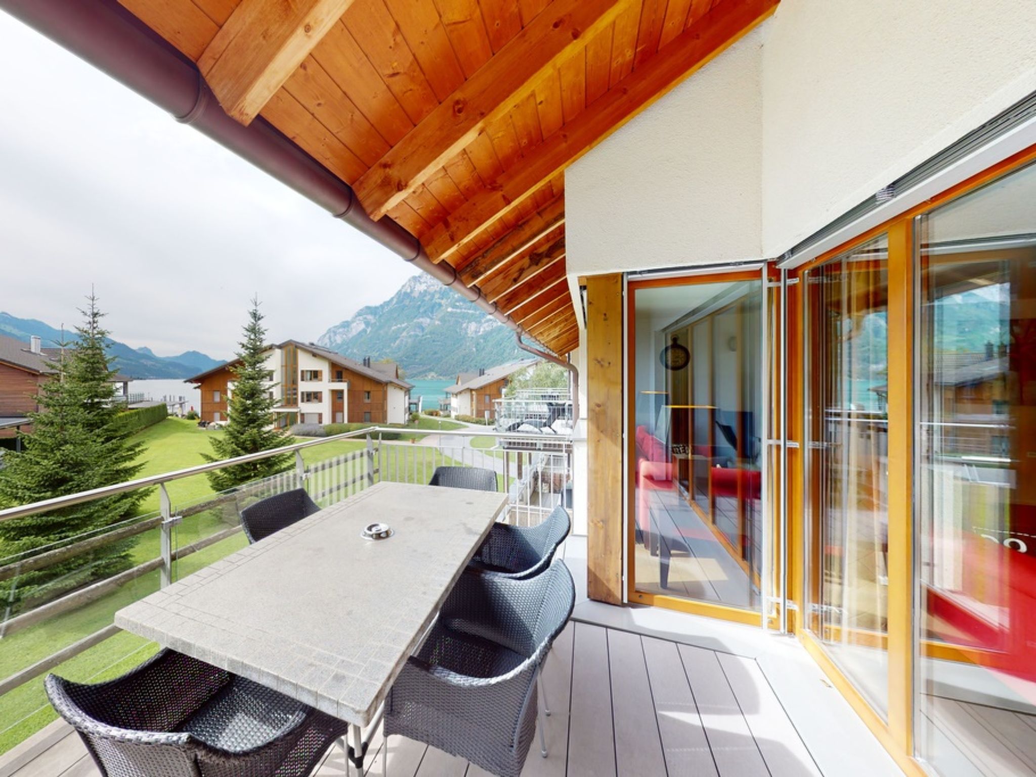 Walensee House & Apartments, (Unterterzen), - Dehors