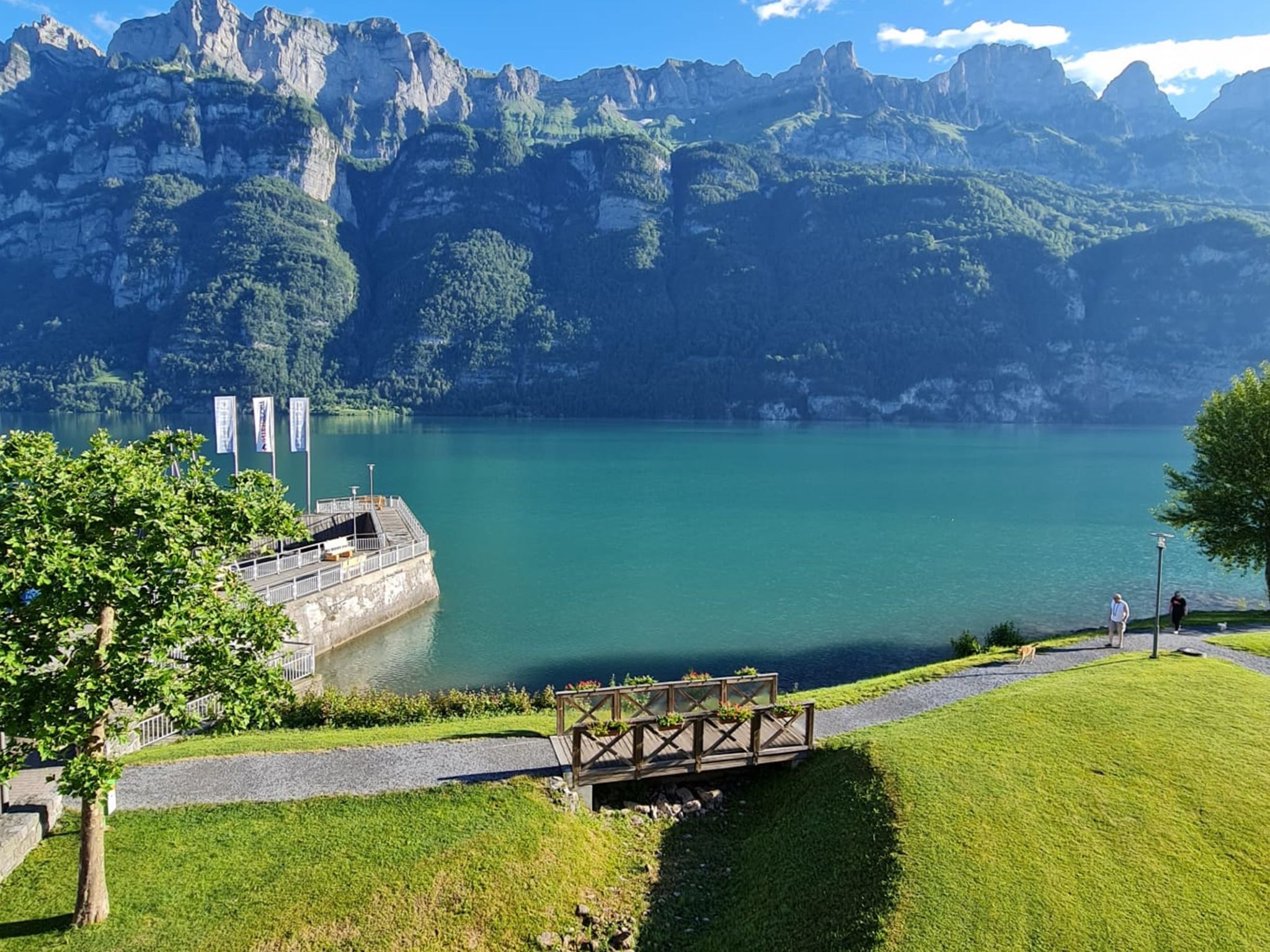 Walensee House & Apartments, (Unterterzen). Deluxe Penthouse Apartment Nr. 38 - Image-tags.info