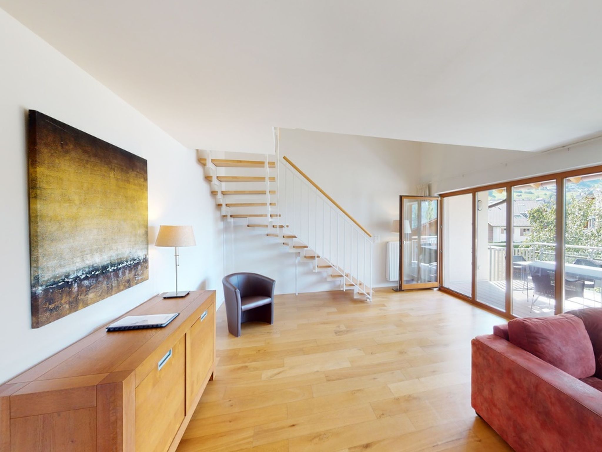 Walensee House & Apartments, (Unterterzen). Penthouse Apartment Nr. 162 - Image-tags.info