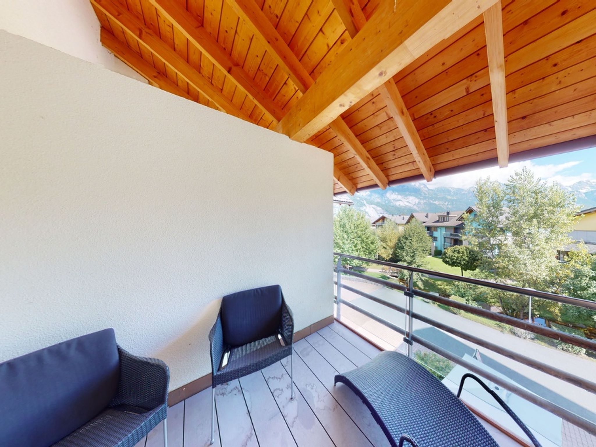 Walensee House & Apartments, (Unterterzen). Penthouse Apartment Nr. 162 - Image-tags.info