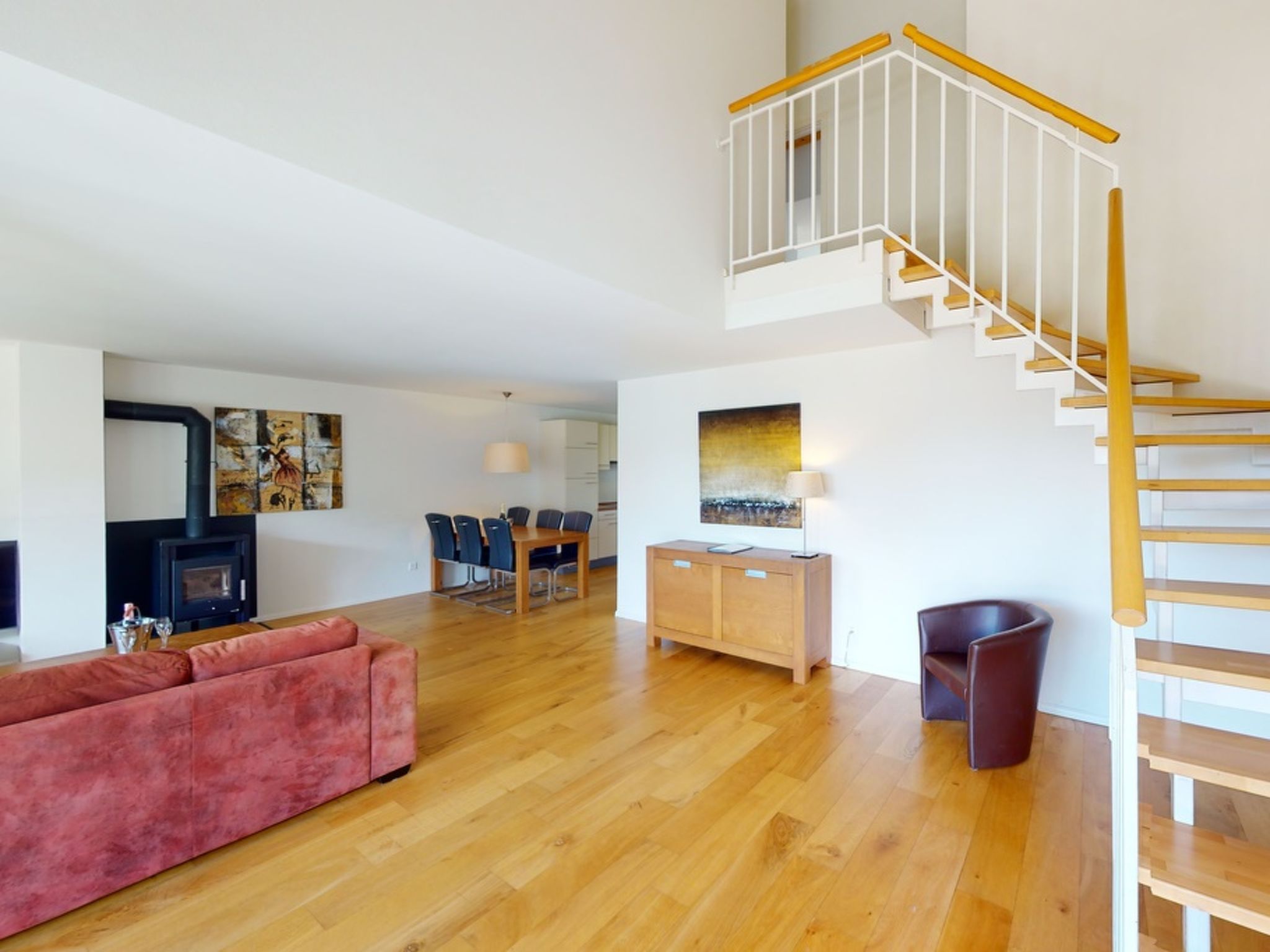 Walensee House & Apartments, (Unterterzen). Penthouse Apartment Nr. 162 - Image-tags.info
