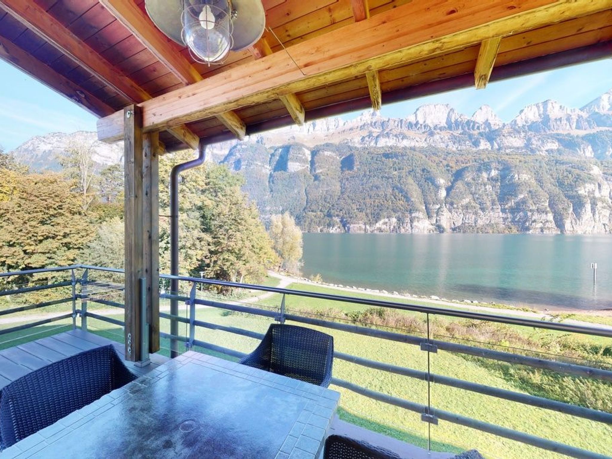 Appartement Walensee House & Apartments, (Unterterzen), – Terrasse, photo 7 sur 20