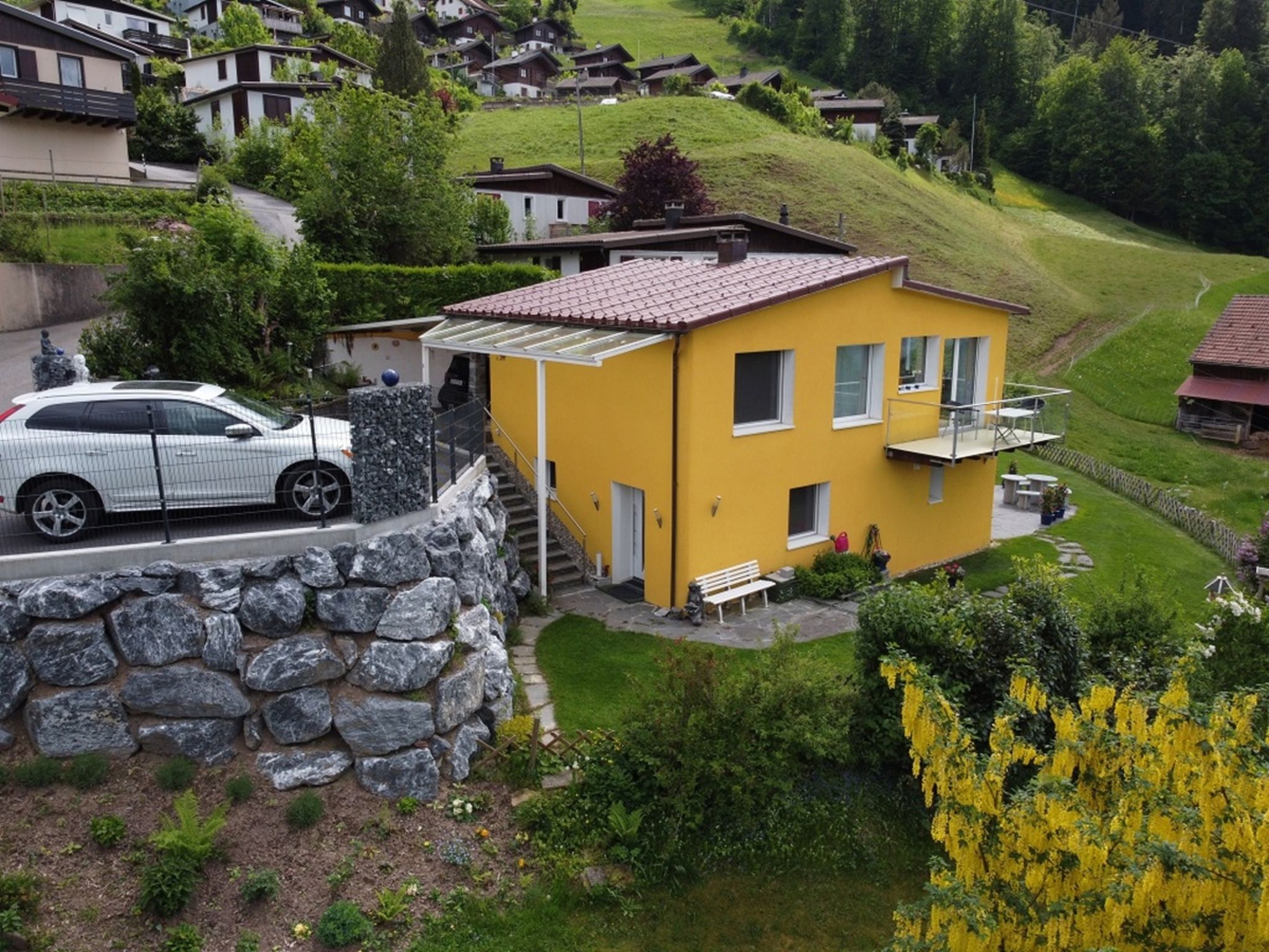 Bijouswiss - The Yellow House****, (Oberterzen). 2-Zimmerwohnung mit Sauna