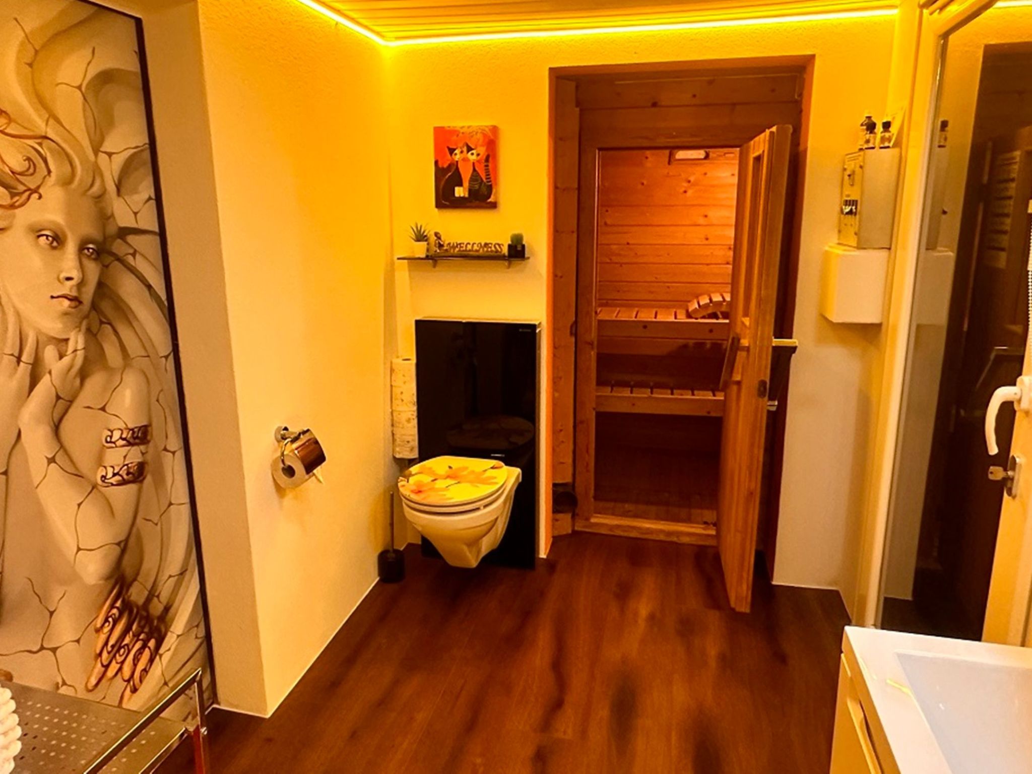 Appartement Bijouswiss - The Yellow House****, (Oberterzen), – Salle de bains, photo 25 sur 30