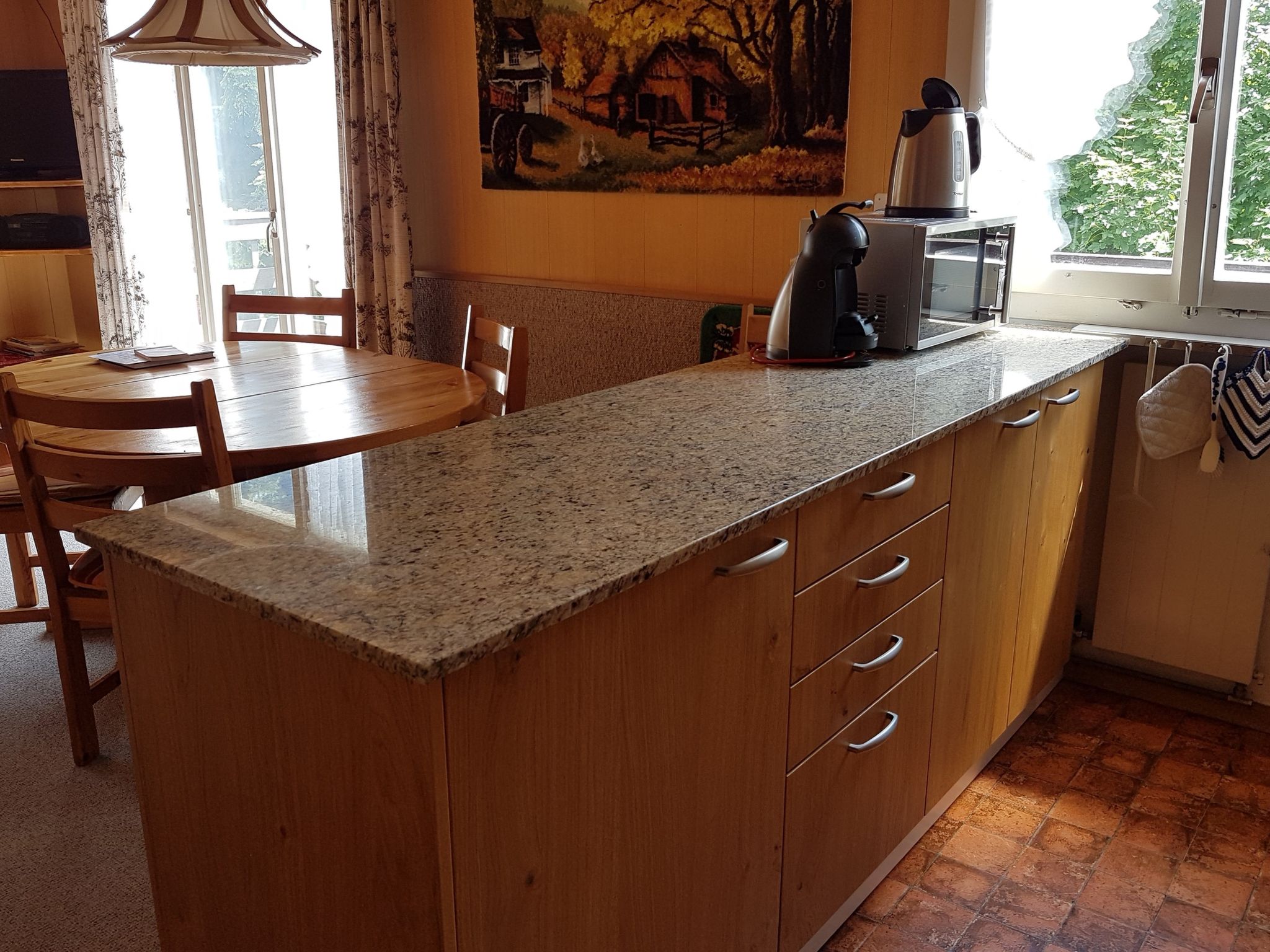 Chalet Hasehüsli, (Flumserberg Tannenboden). 3.5 Zimmerwohnung Bad/Dusche/Balko - Binnen