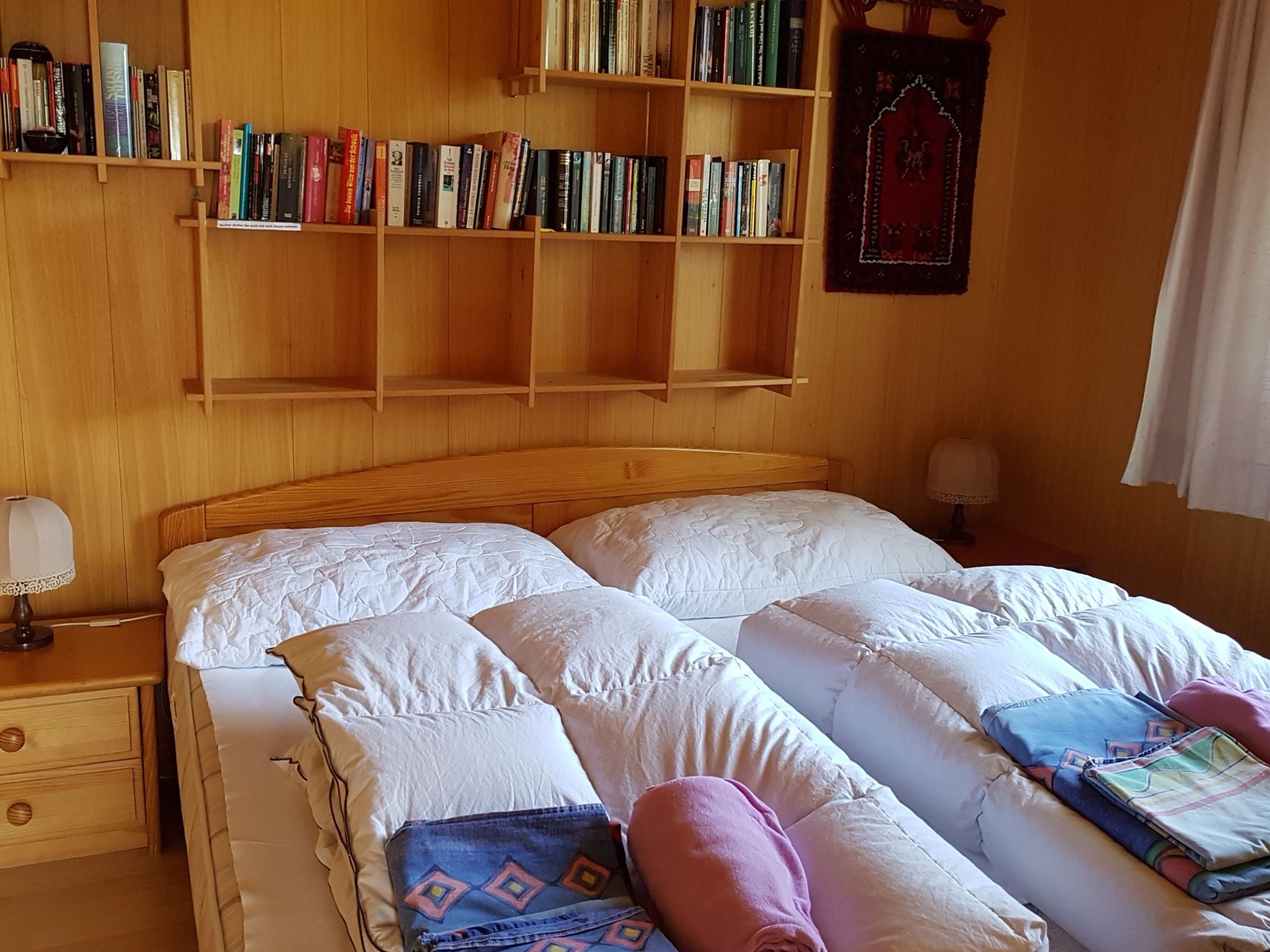 Chalet Hasehüsli, (Flumserberg Tannenboden). 3.5 Zimmerwohnung Bad/Dusche/Balko - Binnen