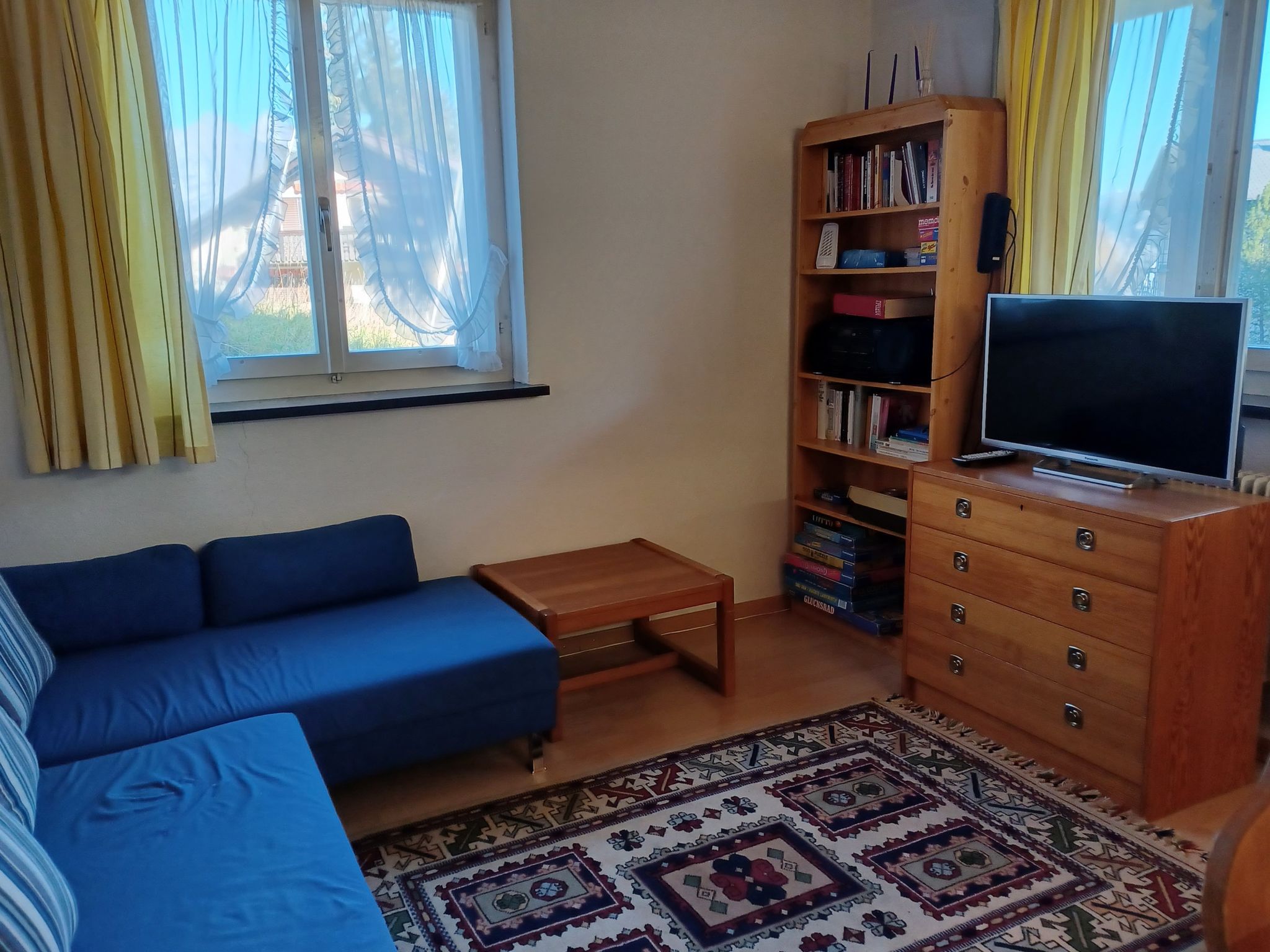 Chalet Hasehüsli, (Flumserberg Tannenboden). 3.5 Zimmerwohnung Bad/Dusche/Balko - Binnen