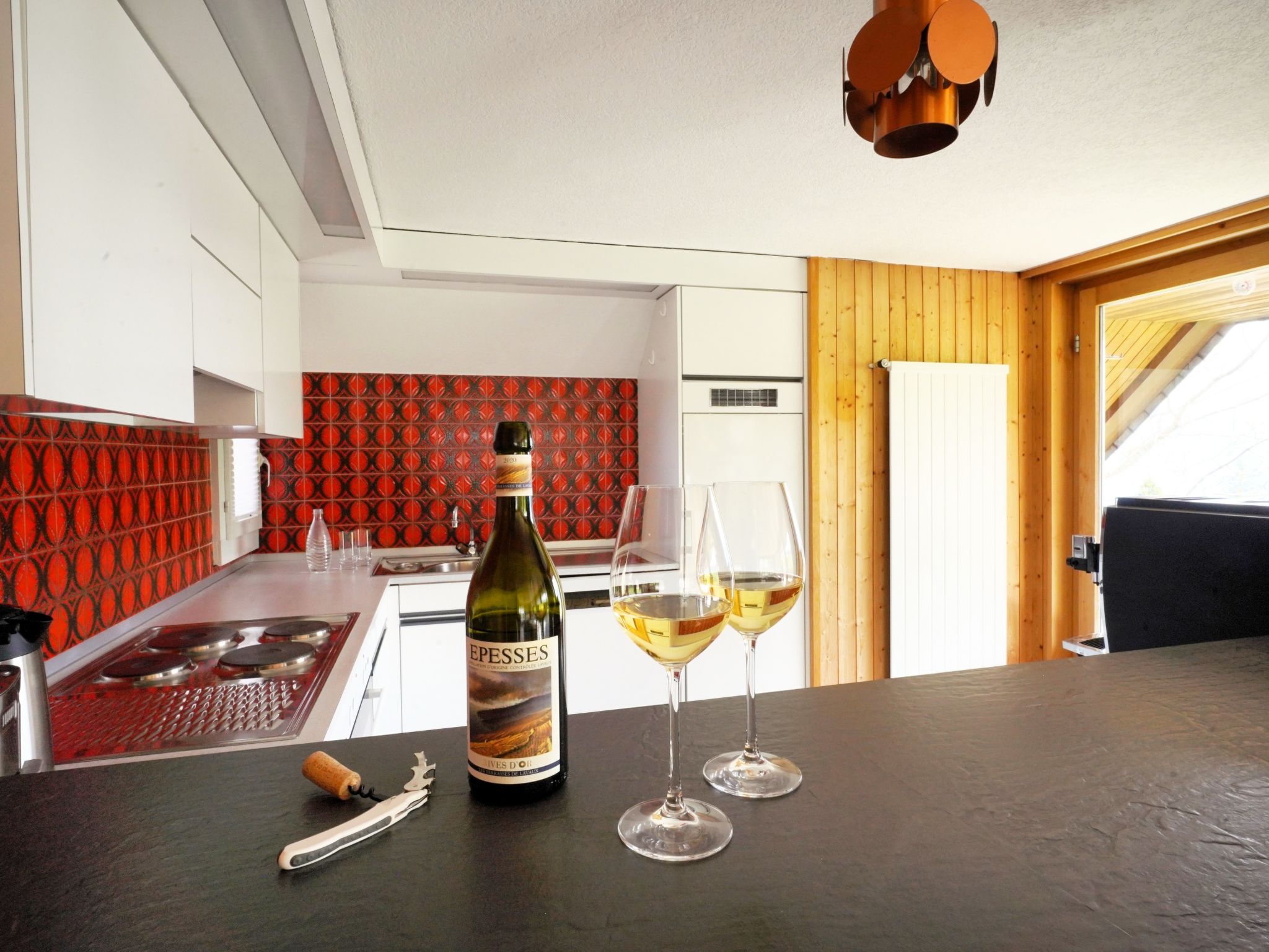 Haus DOMO, (Flumserberg Tannenboden). EG - 3.5-Zimmerwohnung Dusche/Terrasse - Binnen