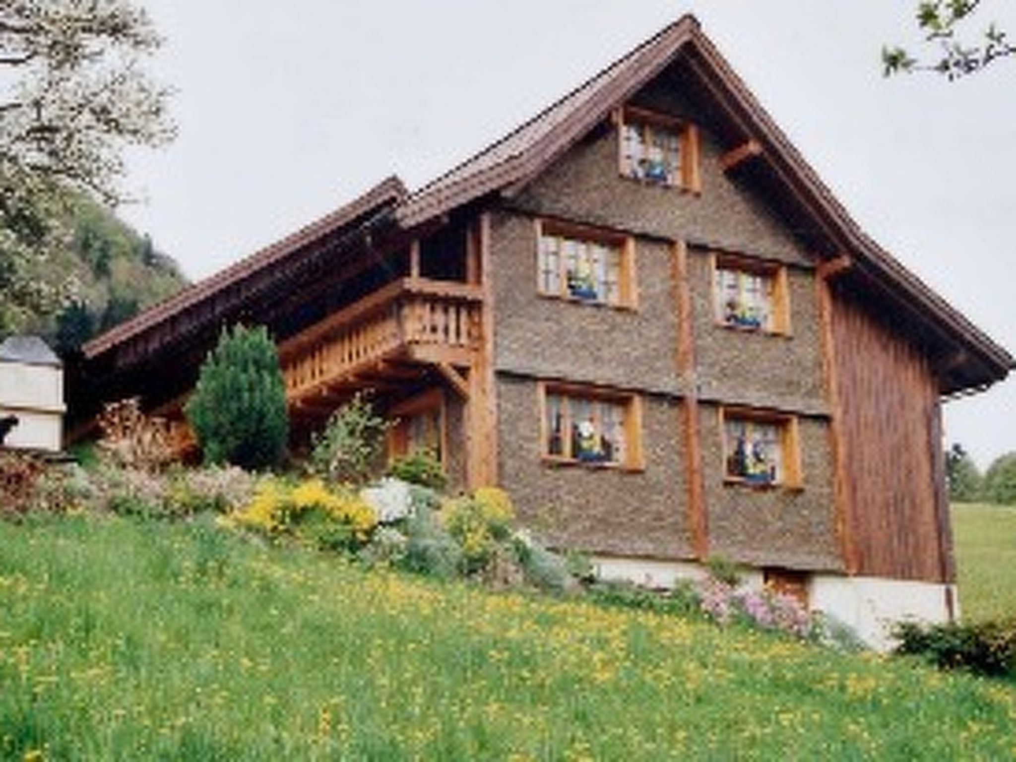 Auf dem Bellahof, (Flumserberg Bergheim). 4 Zimmerwohnung Bad/Dusche/Balkon