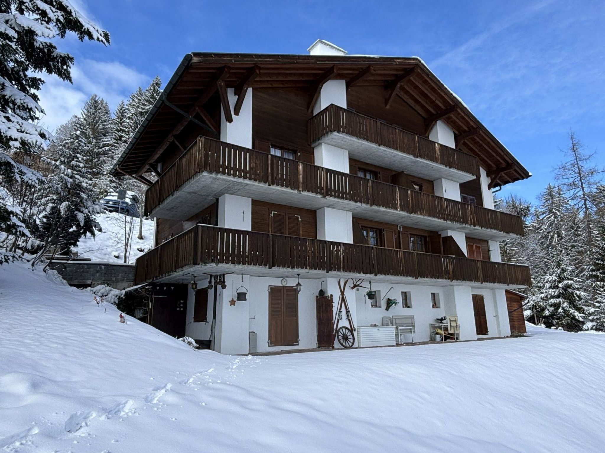 Gampergalt, 4.5-Zimmerwohnung (Whg. Rahm), (Flumserberg Tannenheim), - Buiten