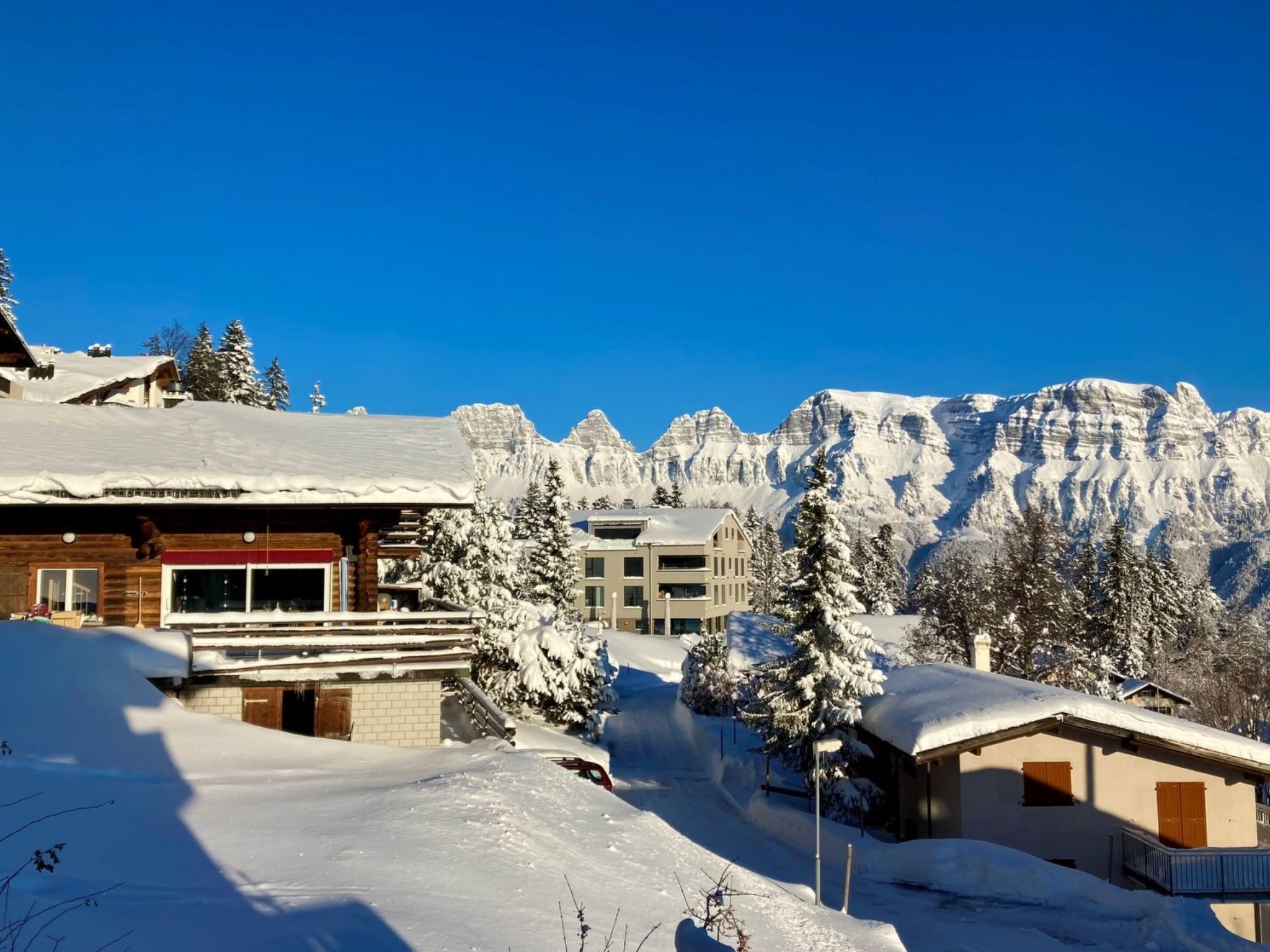 Haus Steinbock (CharmingStay), (Flumserberg Tannenheim), - Buiten