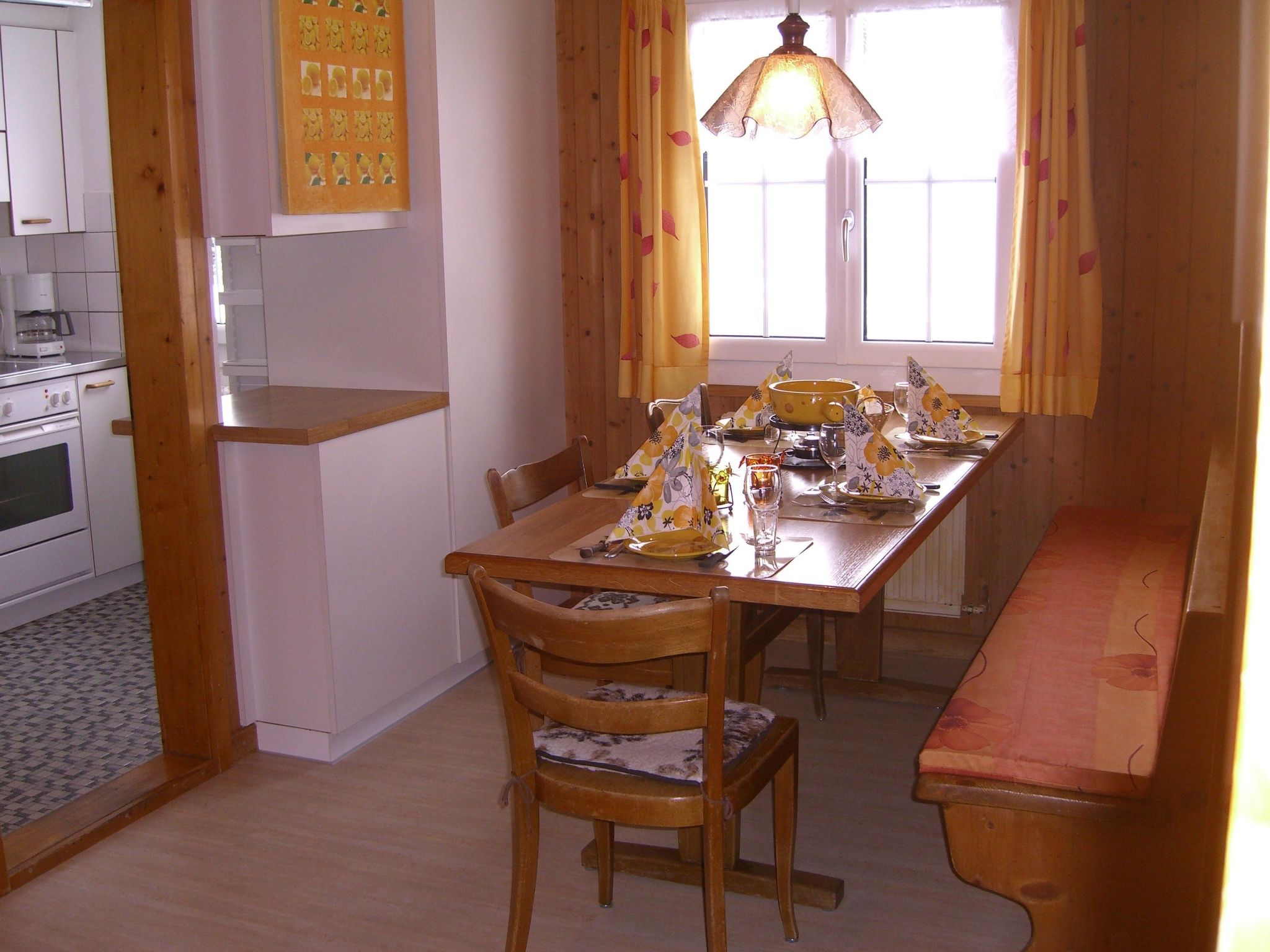 Appartement Ferienhaus Tschudiboden, (Flumserberg Tannenheim), – Cuisine et coin repas, photo 8 sur 19