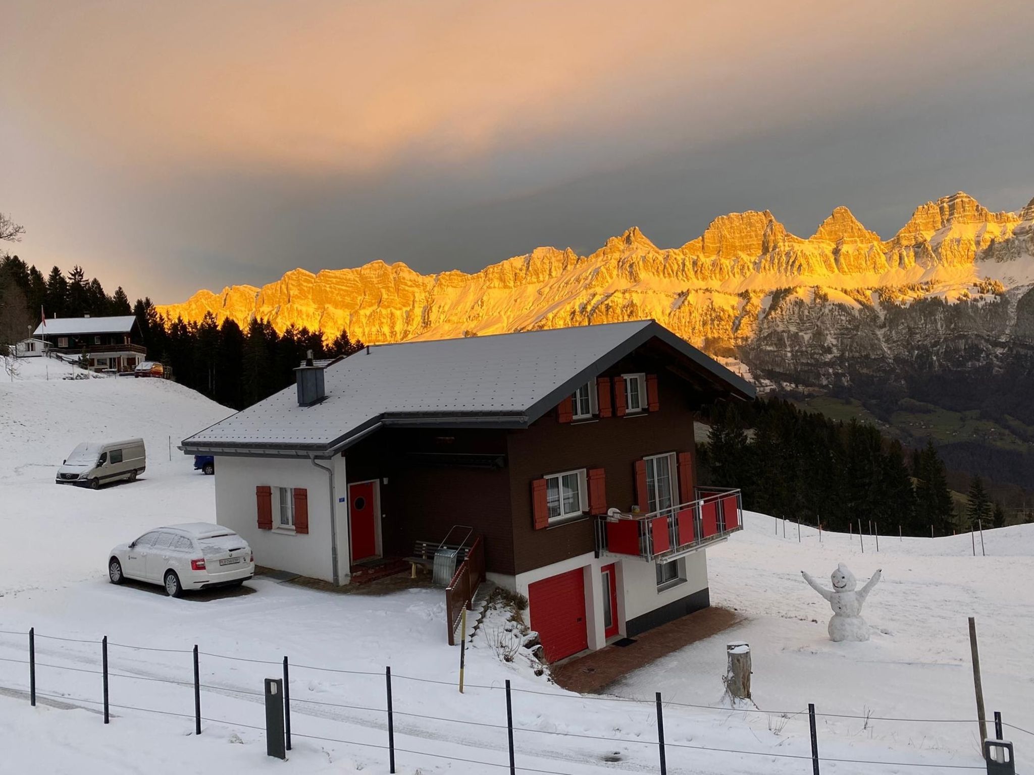 Tschudiboden, (Flumserberg Tannenheim). 4 Zimmerwohnung Bad/Dusche/Balkon (MG)