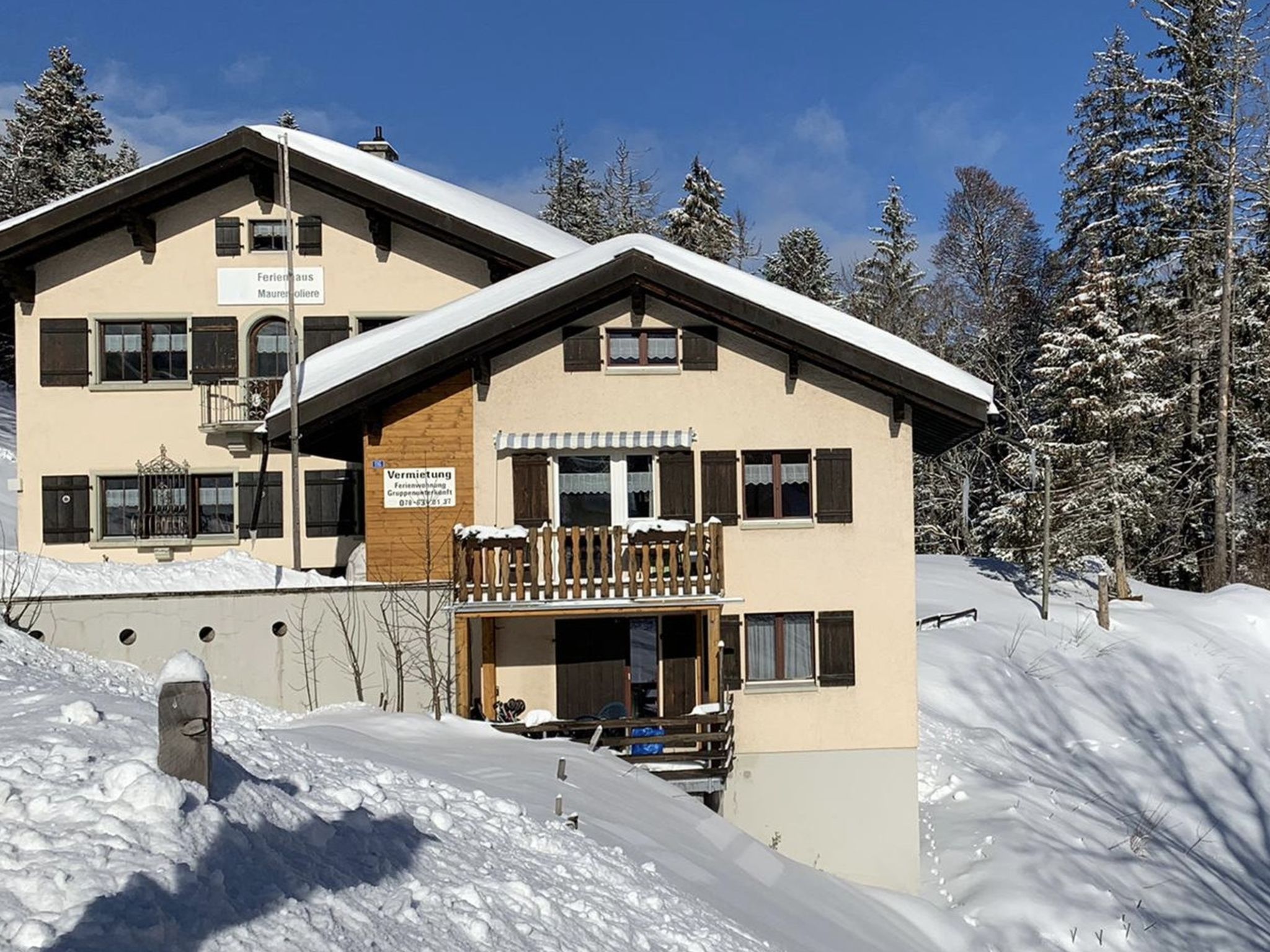 Ferienhaus BERGflow, (Flumserberg Tannenheim), - Draußen