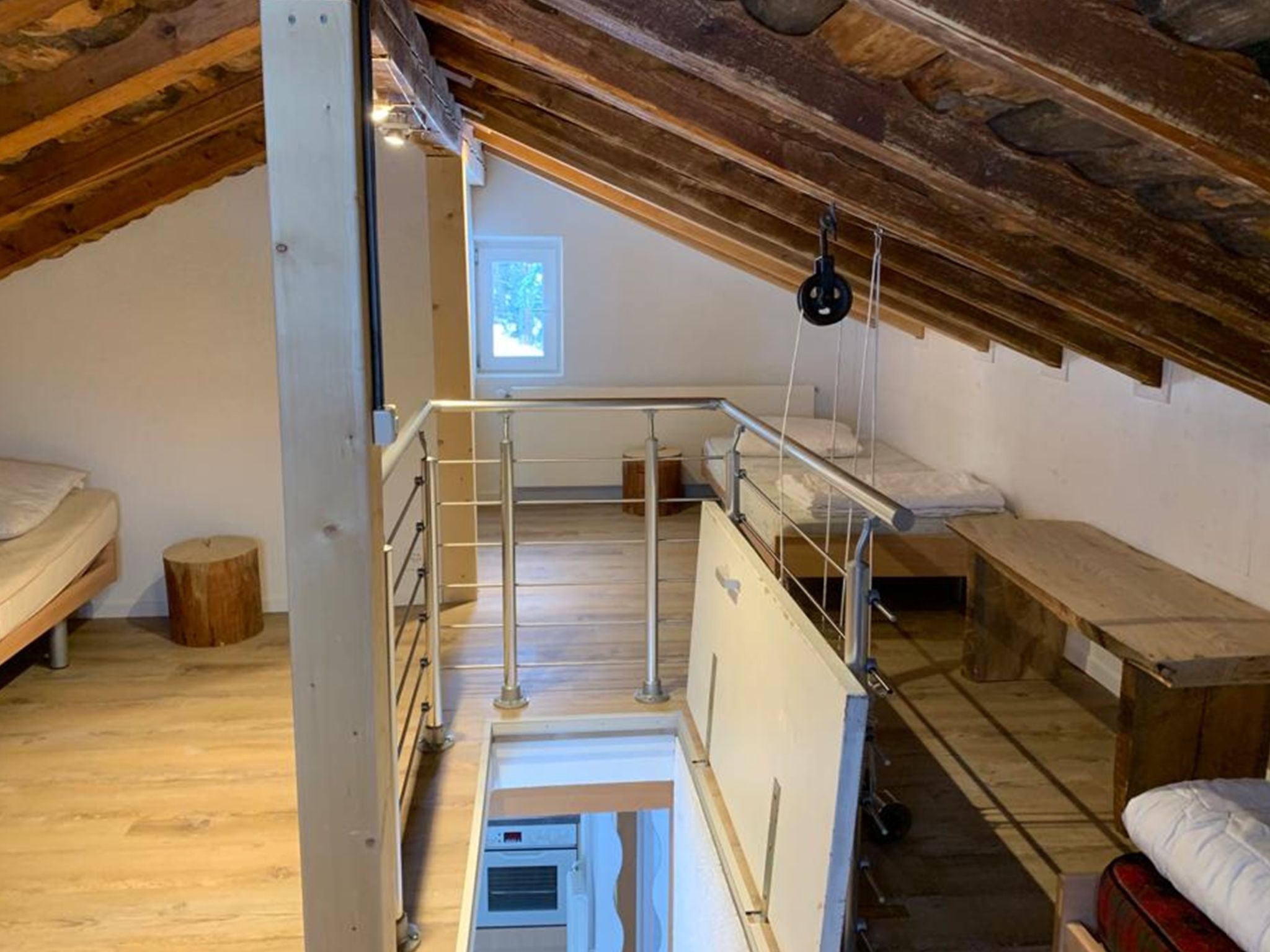 BERGflow, (Flumserberg Tannenheim). 4-Zimmerwohnung mit urigem Dachstock und zw