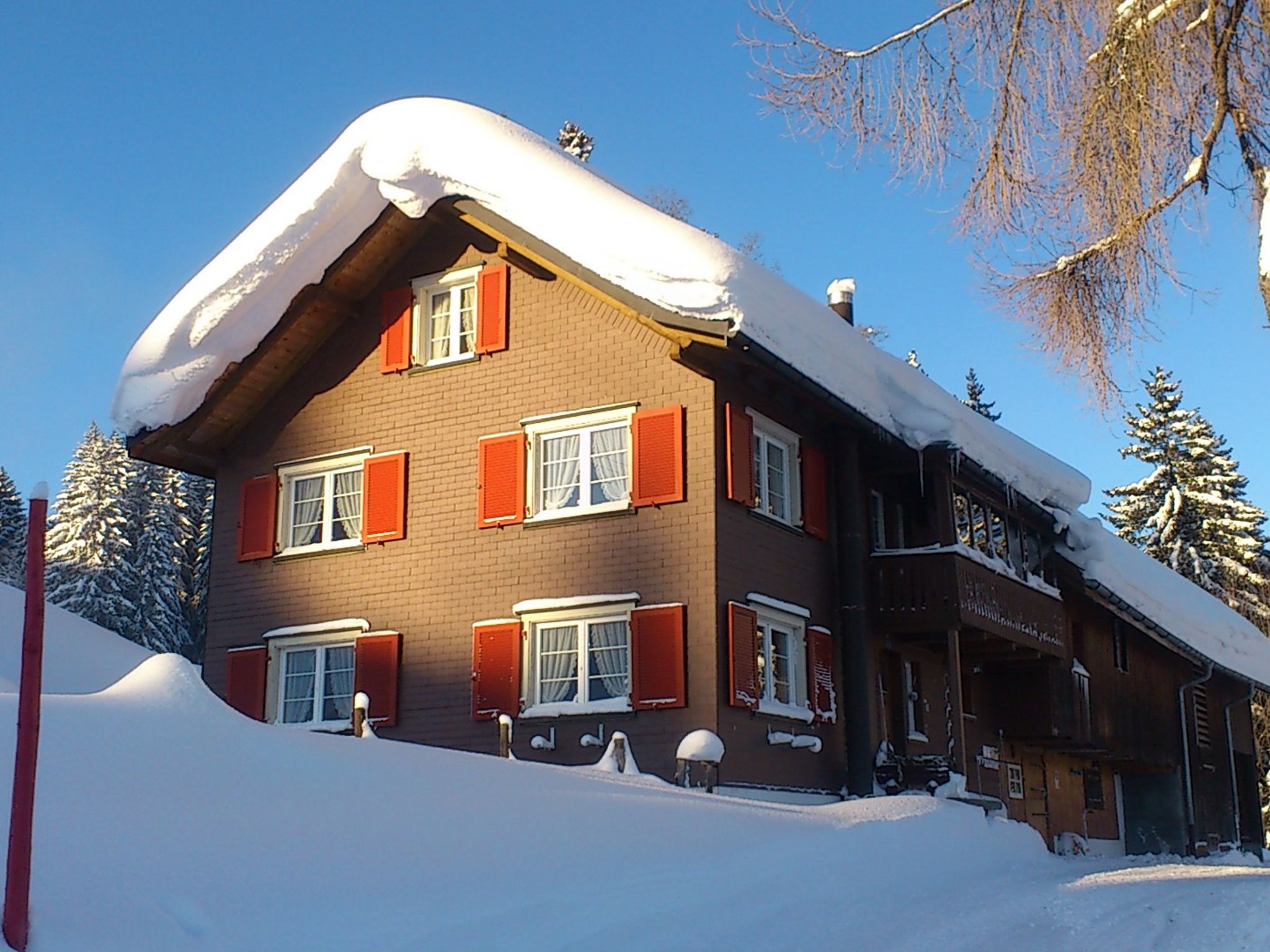 Bauernhaus Cafrida, (Flumserberg Tannenheim). 3-Zimmerwohnung