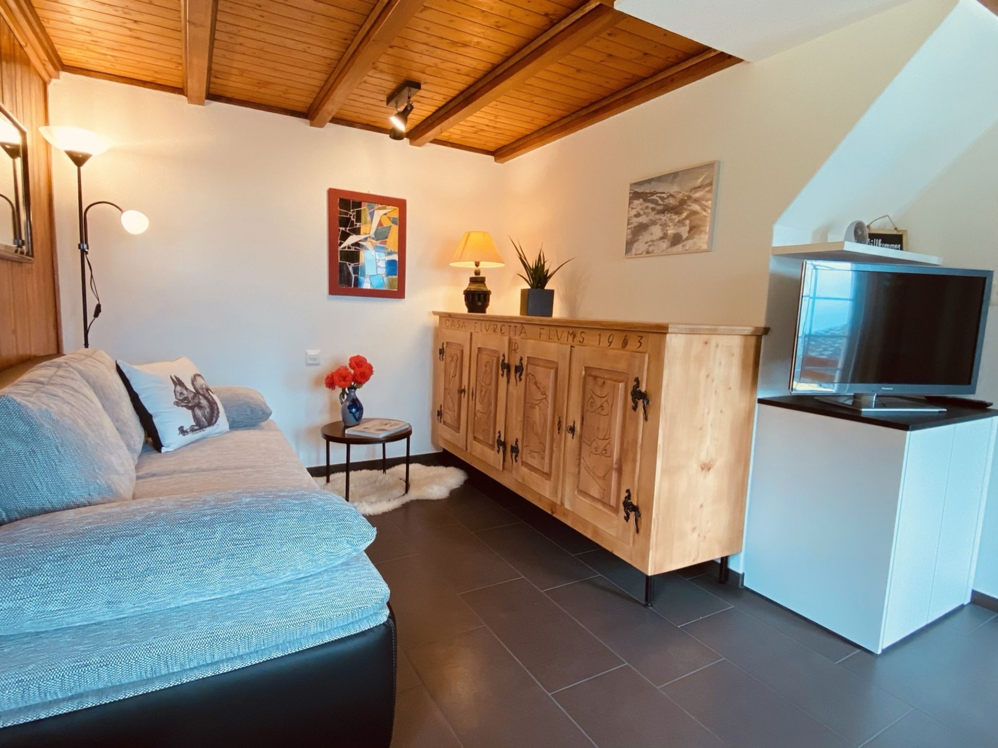 Casa Fluretta, (Flumserberg Tannenheim). 3 Zimmerwohnung mit Bad/Dusche