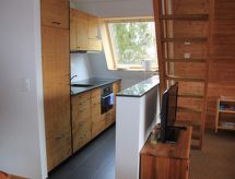 Knus chalet voor 4 personen met balkon in Flumserberg Tannenheim - thumbnail 3