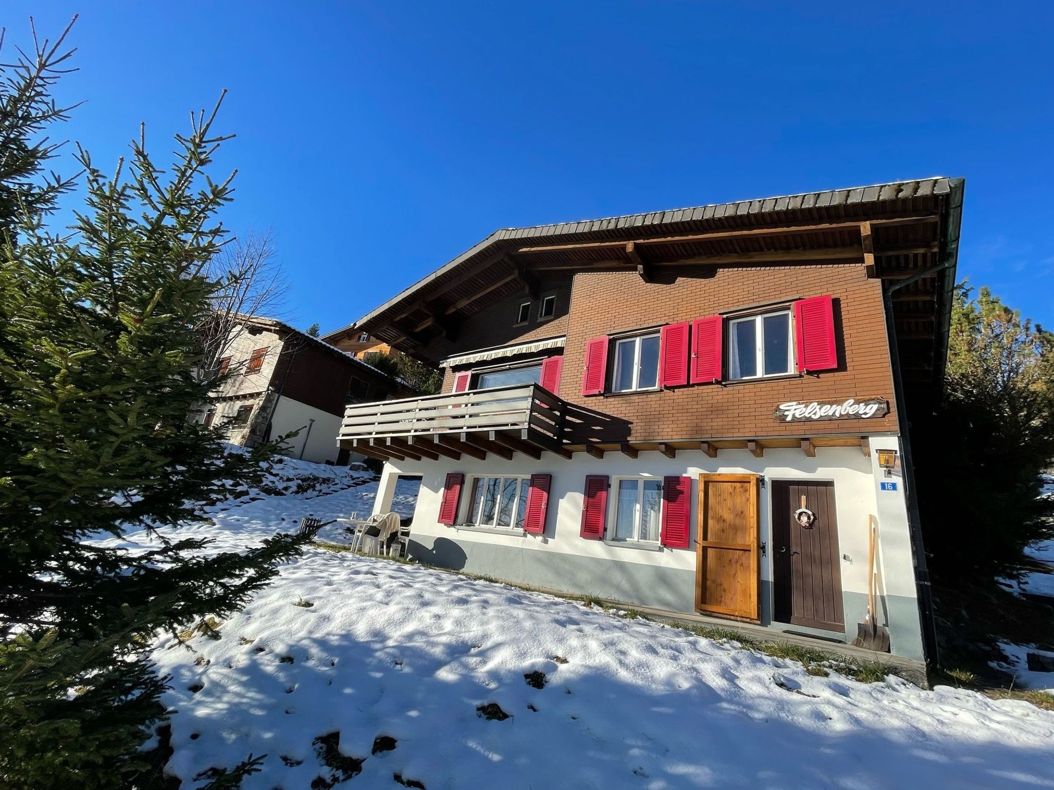 Appartement Chalet Felsenberg (CharmingStay), (Flumserberg Tannenheim), – Extérieur de la maison, photo 13 sur 23