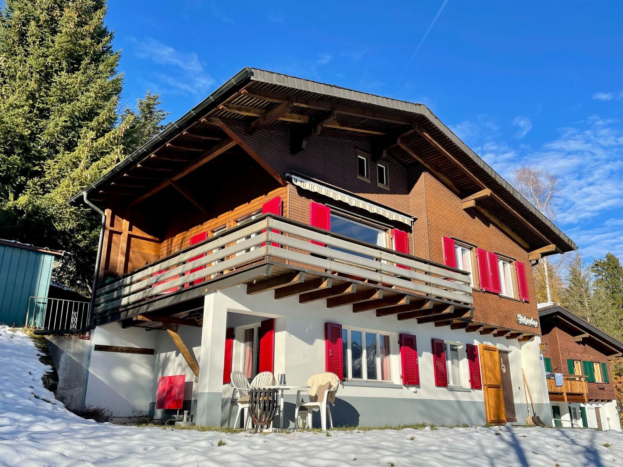 Appartement Chalet Felsenberg (CharmingStay), (Flumserberg Tannenheim), – Extérieur de la maison, photo 14 sur 23