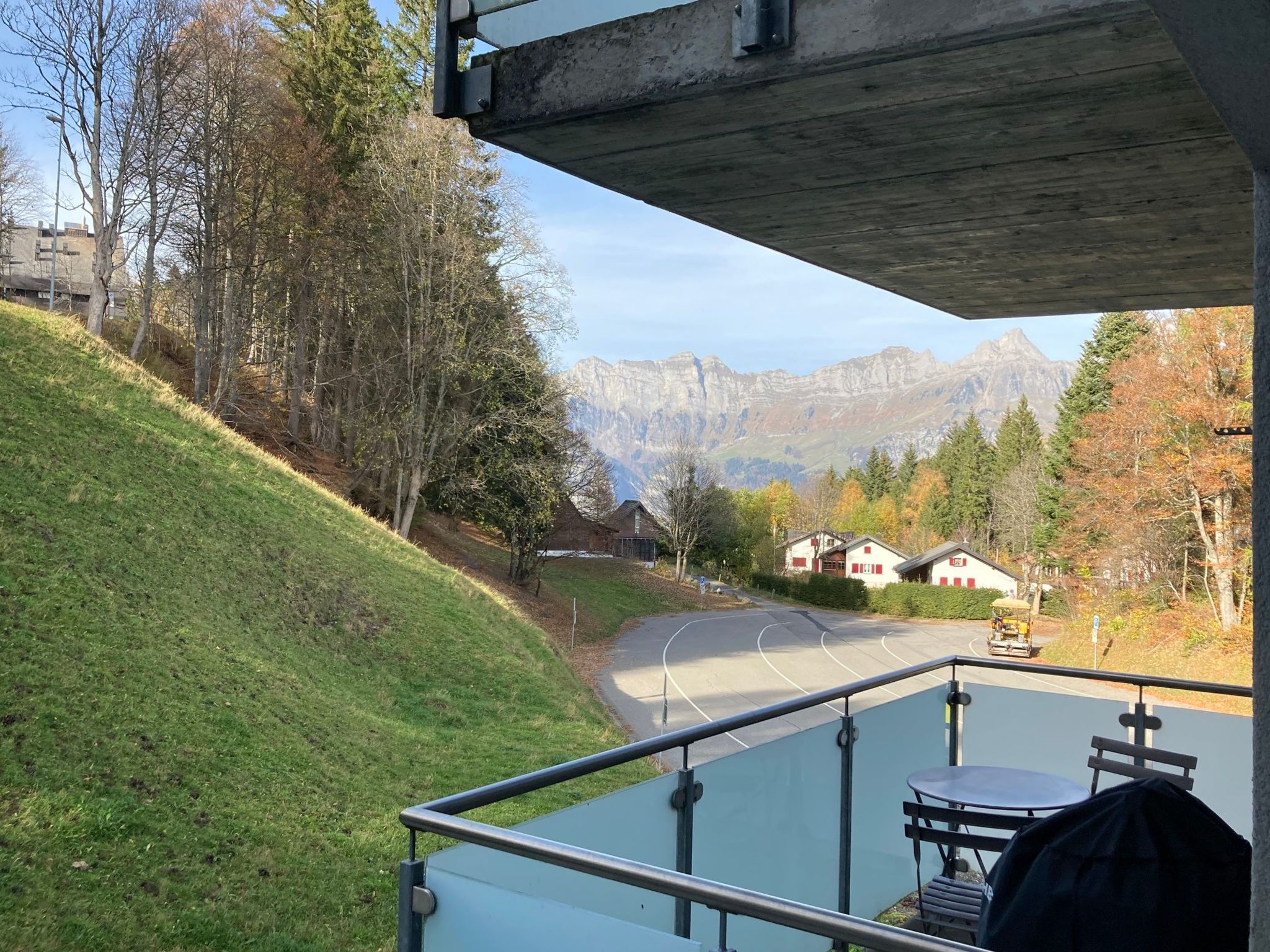 Appartement Brunner's Studio, (Flumserberg Tannenheim), – Terrasse, photo 10 sur 21