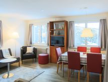 Ruim 3-kamerappartement met balkon en uitzicht op Flumserberg - thumbnail 2