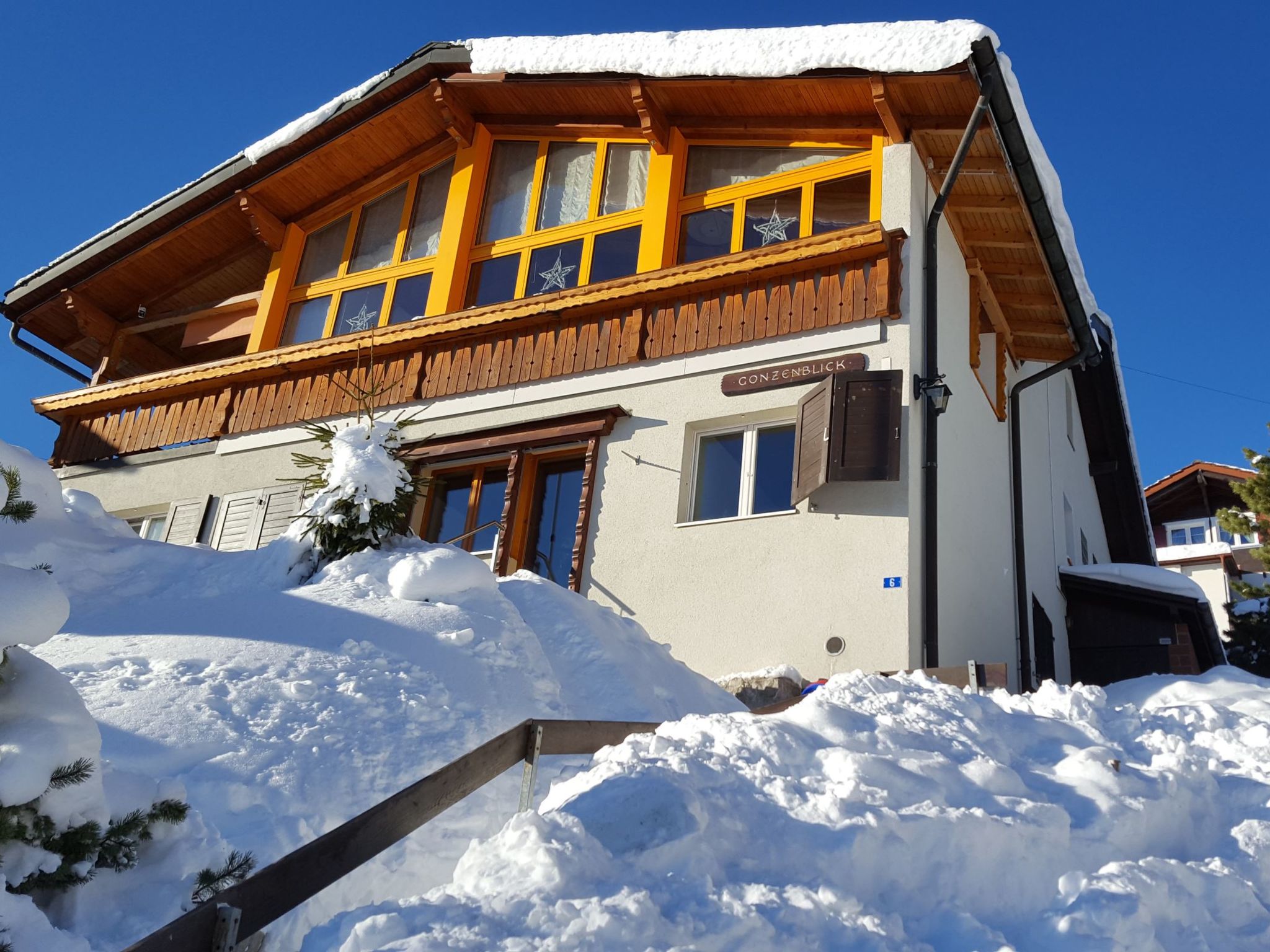 Haus Gonzenblick, (Flumserberg Tannenheim). 6-Zimmer Ferienwohnung