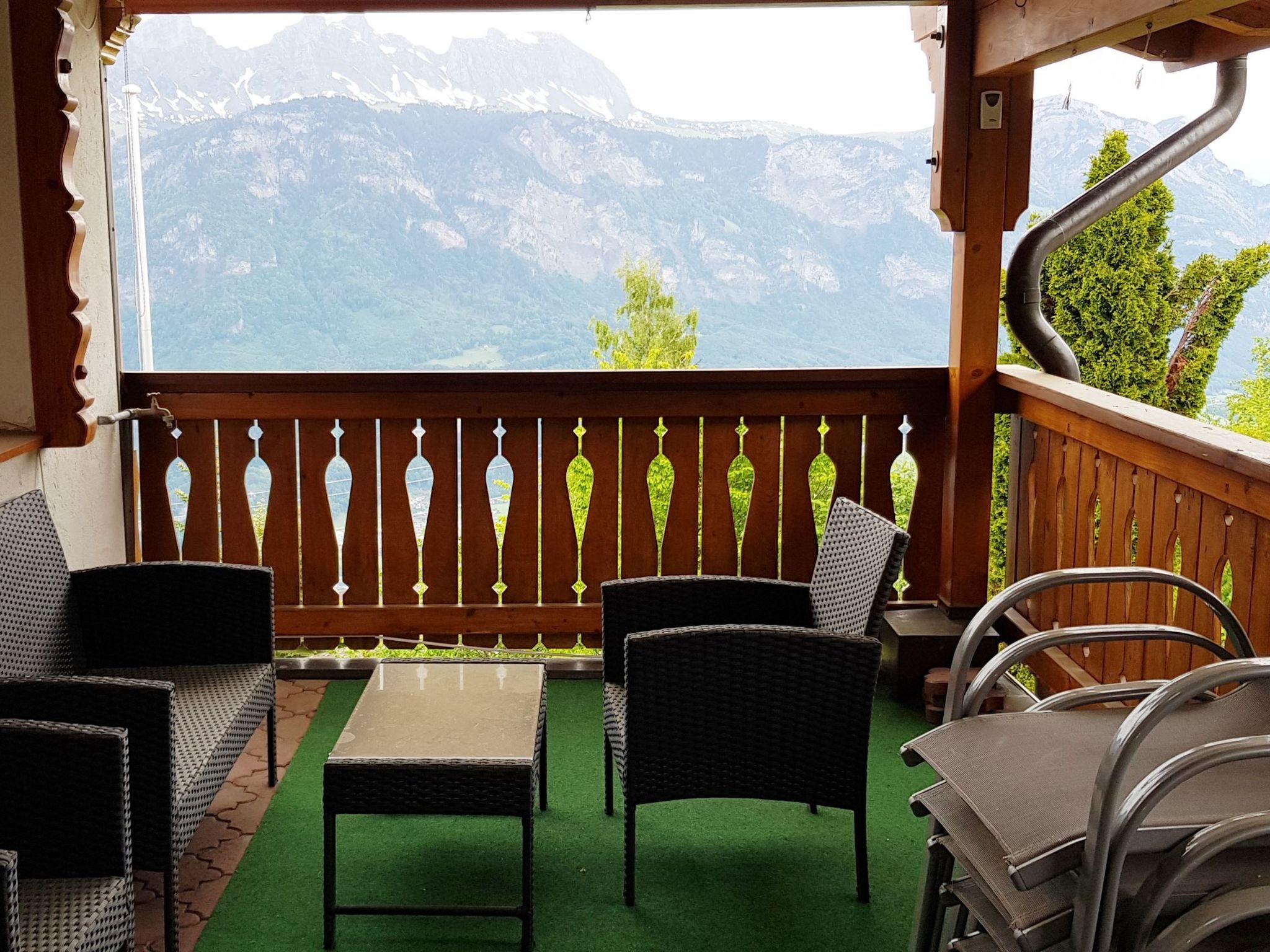 Appartement Haus Gonzenblick, (Flumserberg Tannenheim), – Extérieur de la maison, photo 5 sur 29