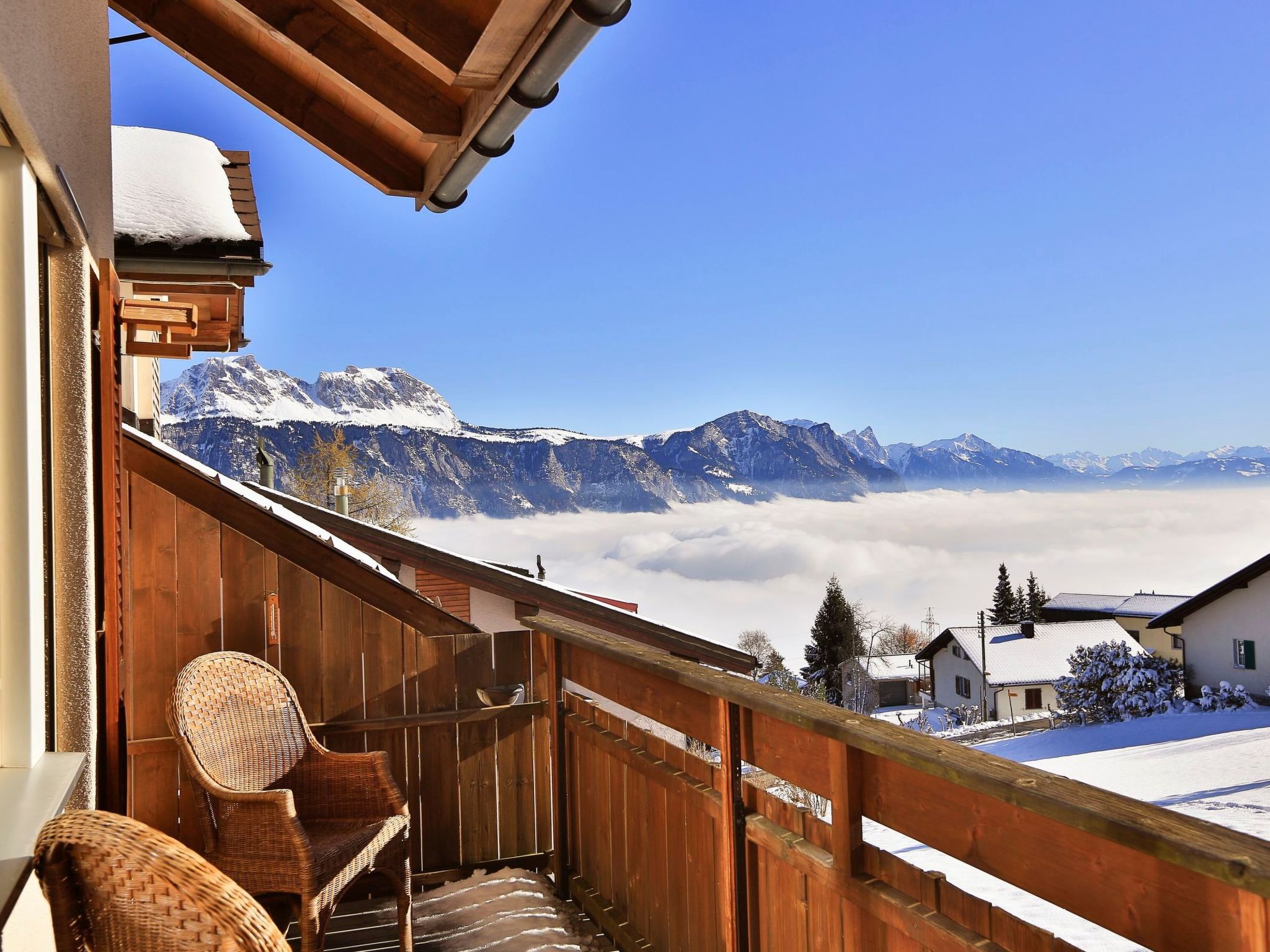 Appartement Haus Flumser-Höckli (CharmingStay), (Flumserberg Tannenheim), – Extérieur de la maison, photo 12 sur 25